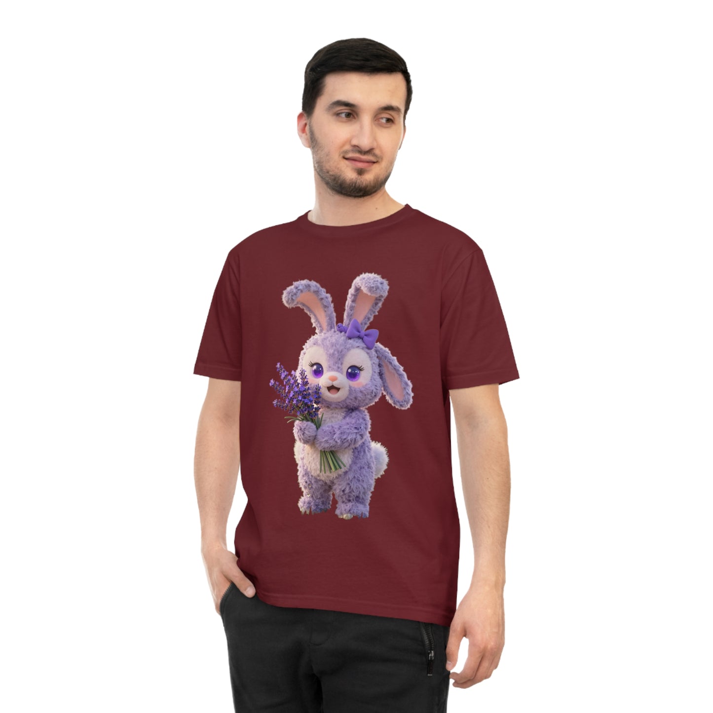 Lavender Dream Bunny — Pastel Flower Field Tee