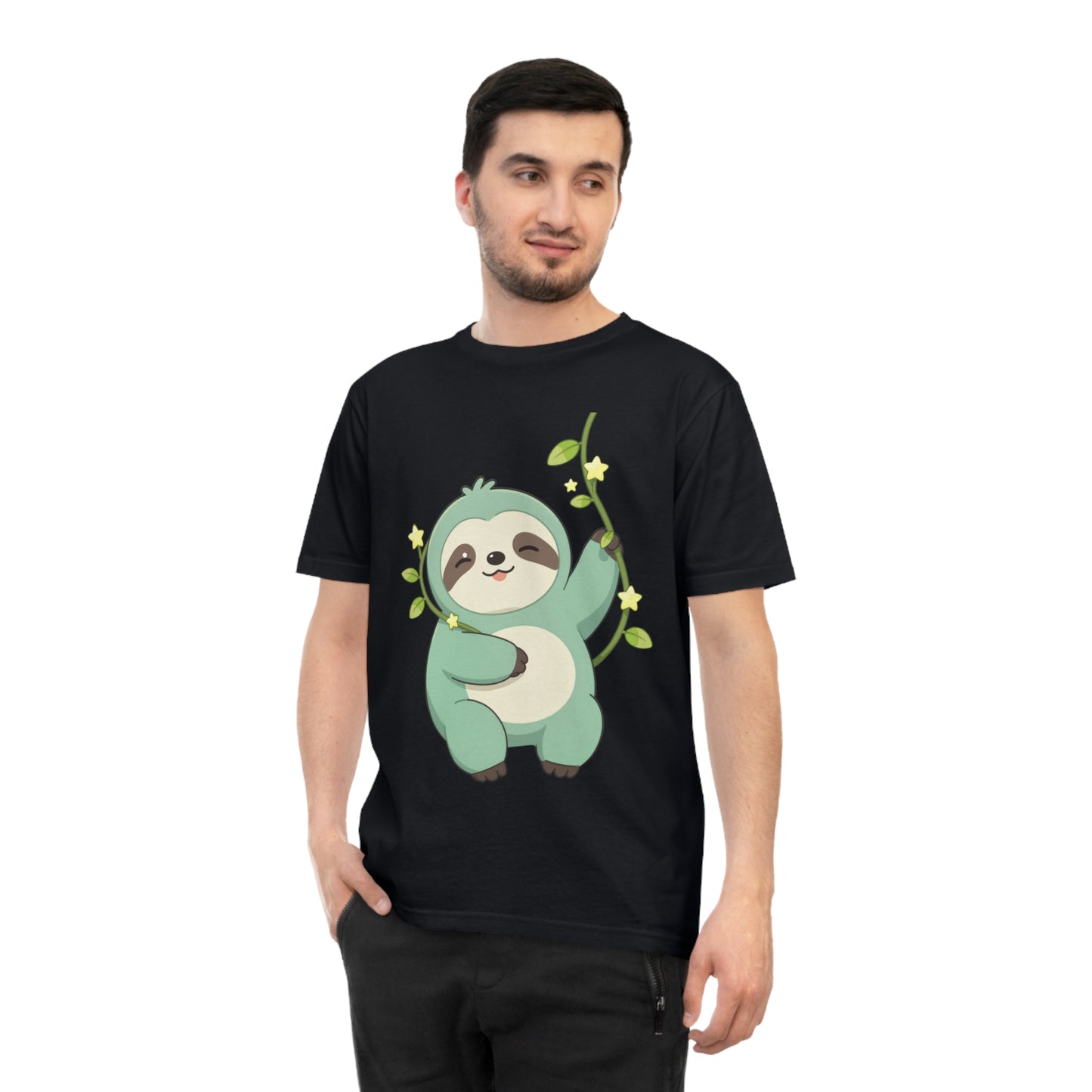 Sleepy Sloth — Dreamy Vine Kawaii Tee