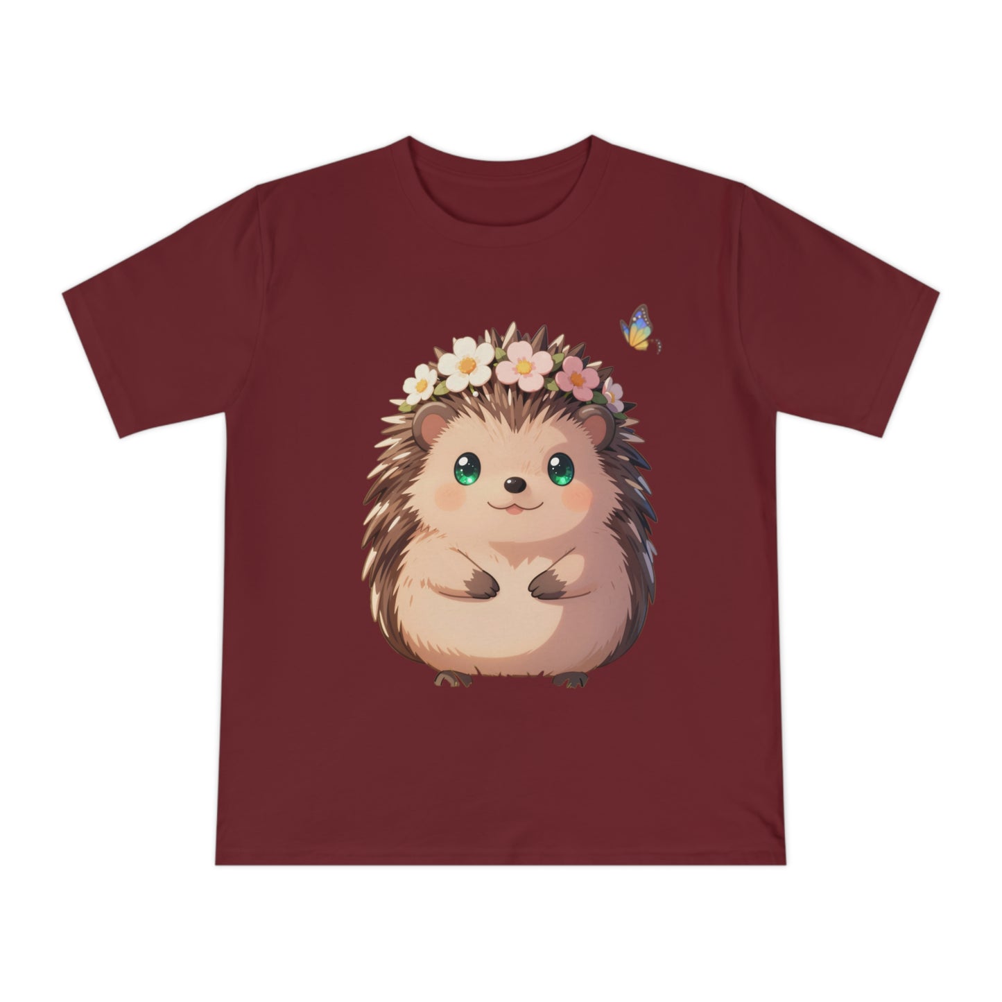 Floral Hedgehog — Blossom Meadow Kawaii Tee
