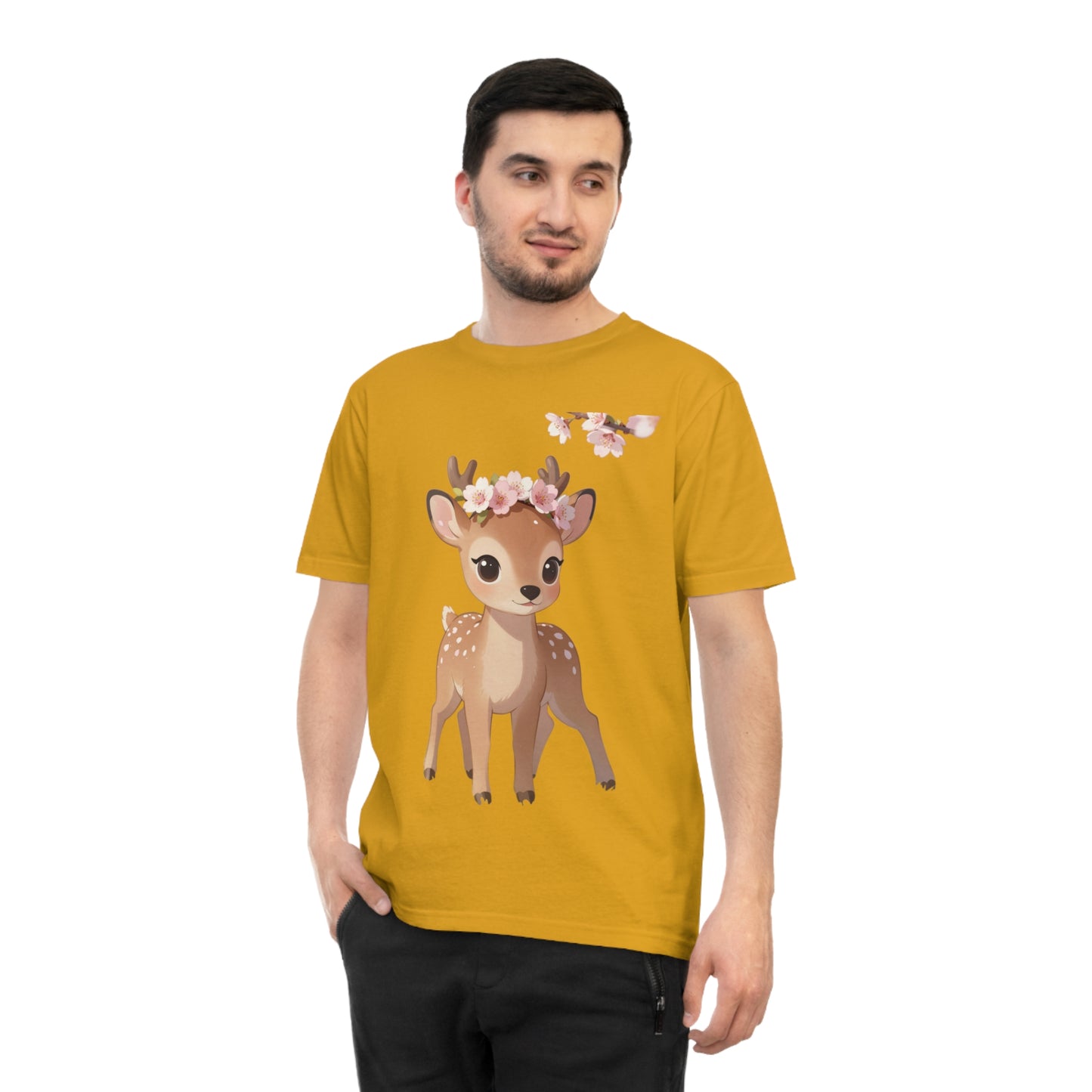 Spring Fawn — Cherry Blossom Crown Tee