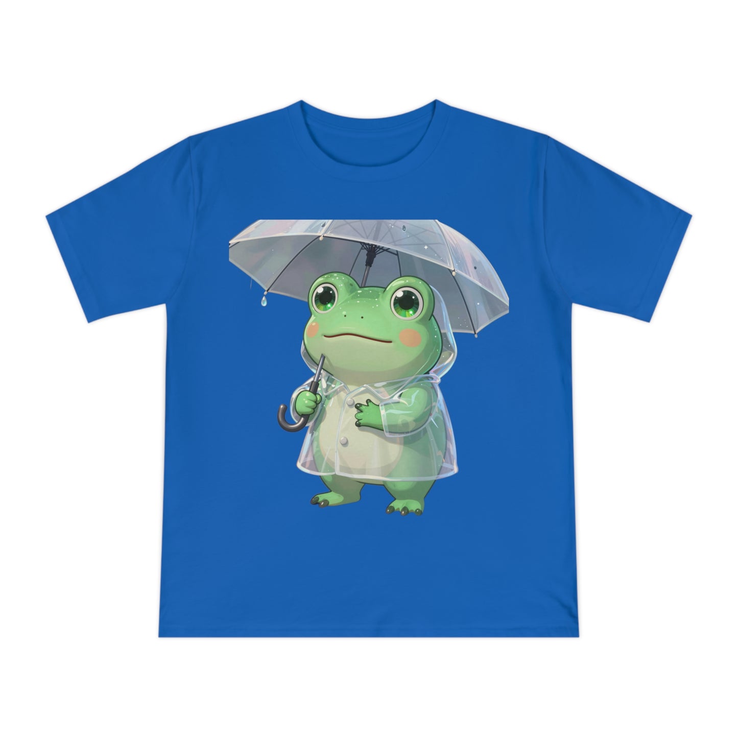 Kawaii Rain Frog — Cozy Puddle Day Tee