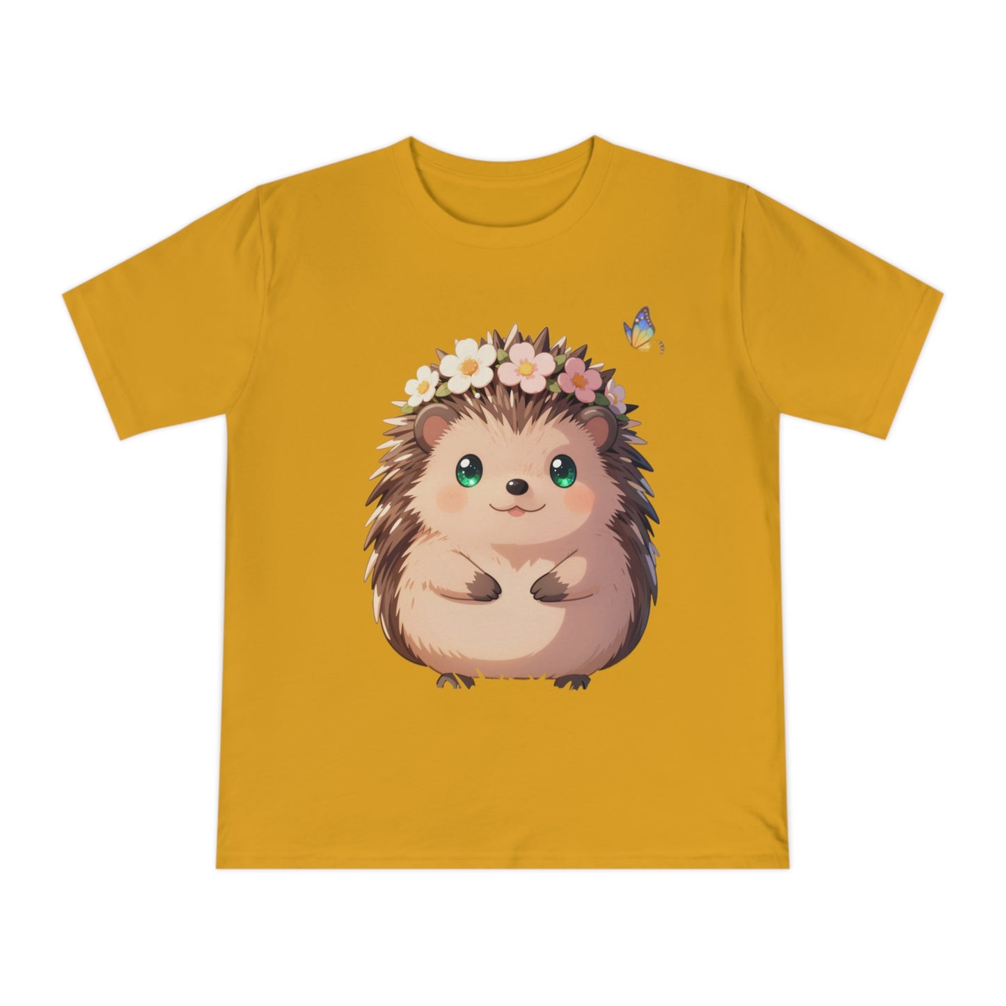 Floral Hedgehog — Blossom Meadow Kawaii Tee