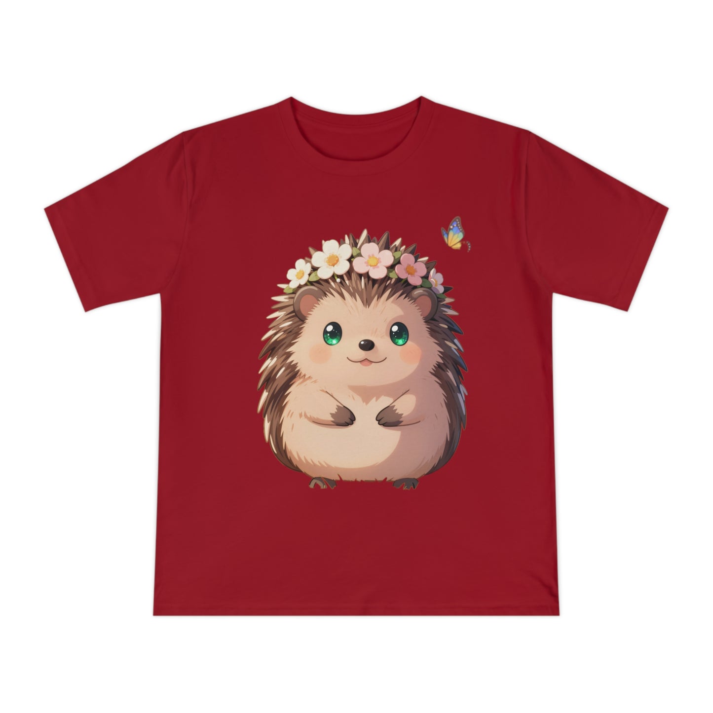 Floral Hedgehog — Blossom Meadow Kawaii Tee