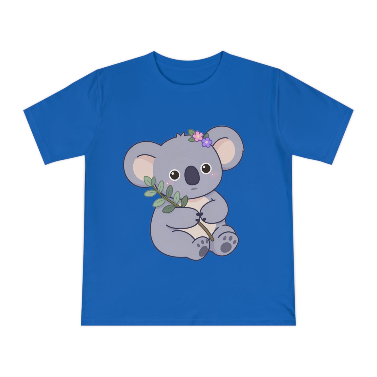 Lavender Koala — Flower Crown Kawaii Eucalyptus Tee