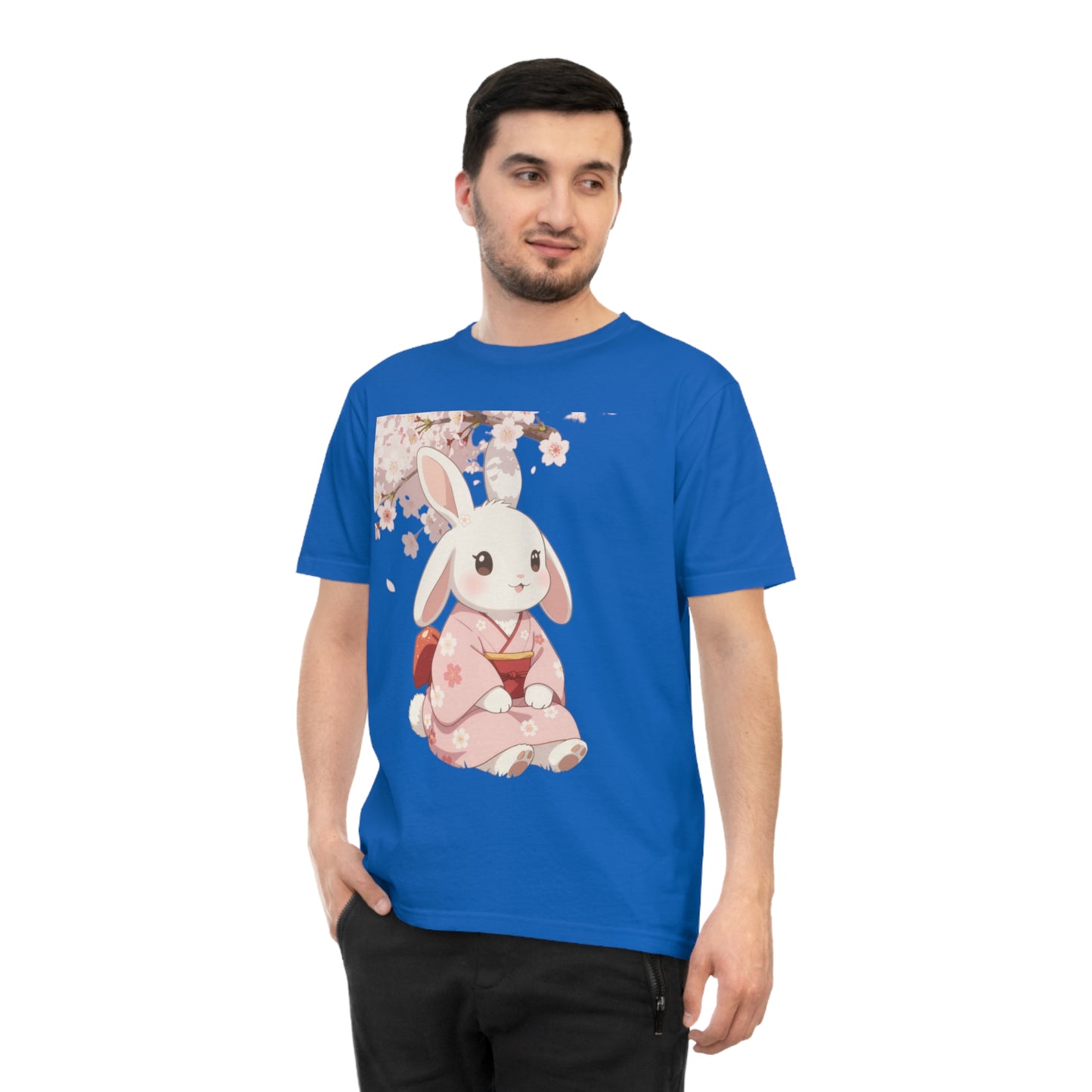 Sakura Bunny — Cherry Blossom Anime Haori Kawaii Tee