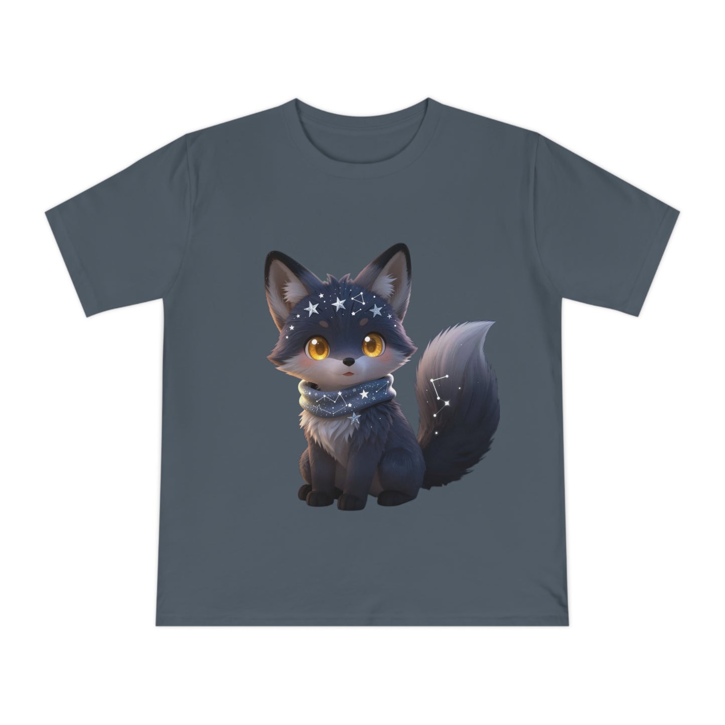 Starry Night Fox — Magical Constellation Kawaii Tee
