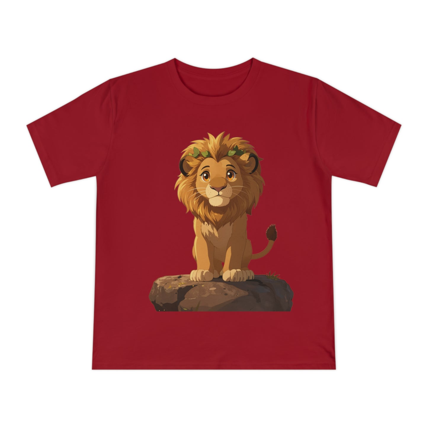 Royal Lion Cub — Savanna Sunset Kawaii Tee