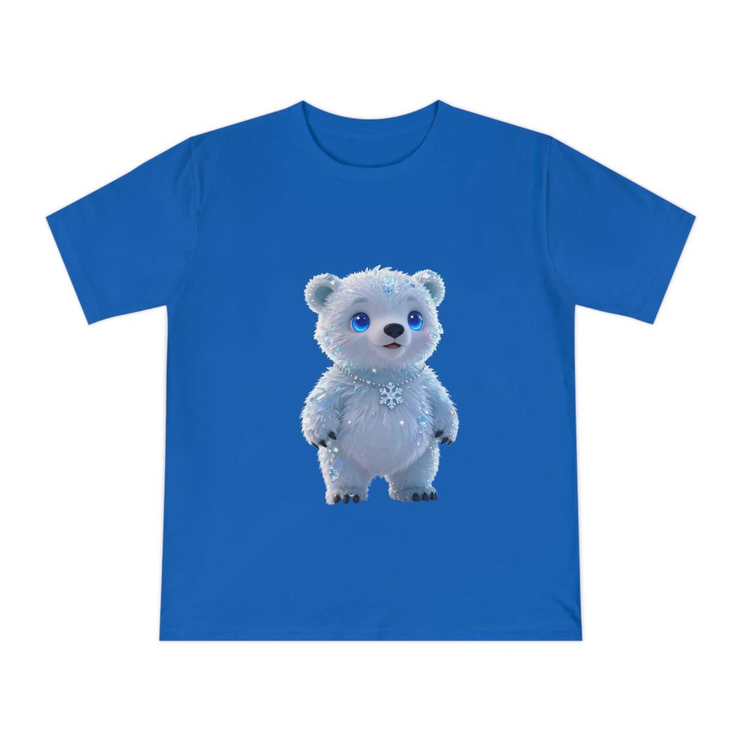 Crystal Arctic Bear — Aurora Night Kawaii Tee