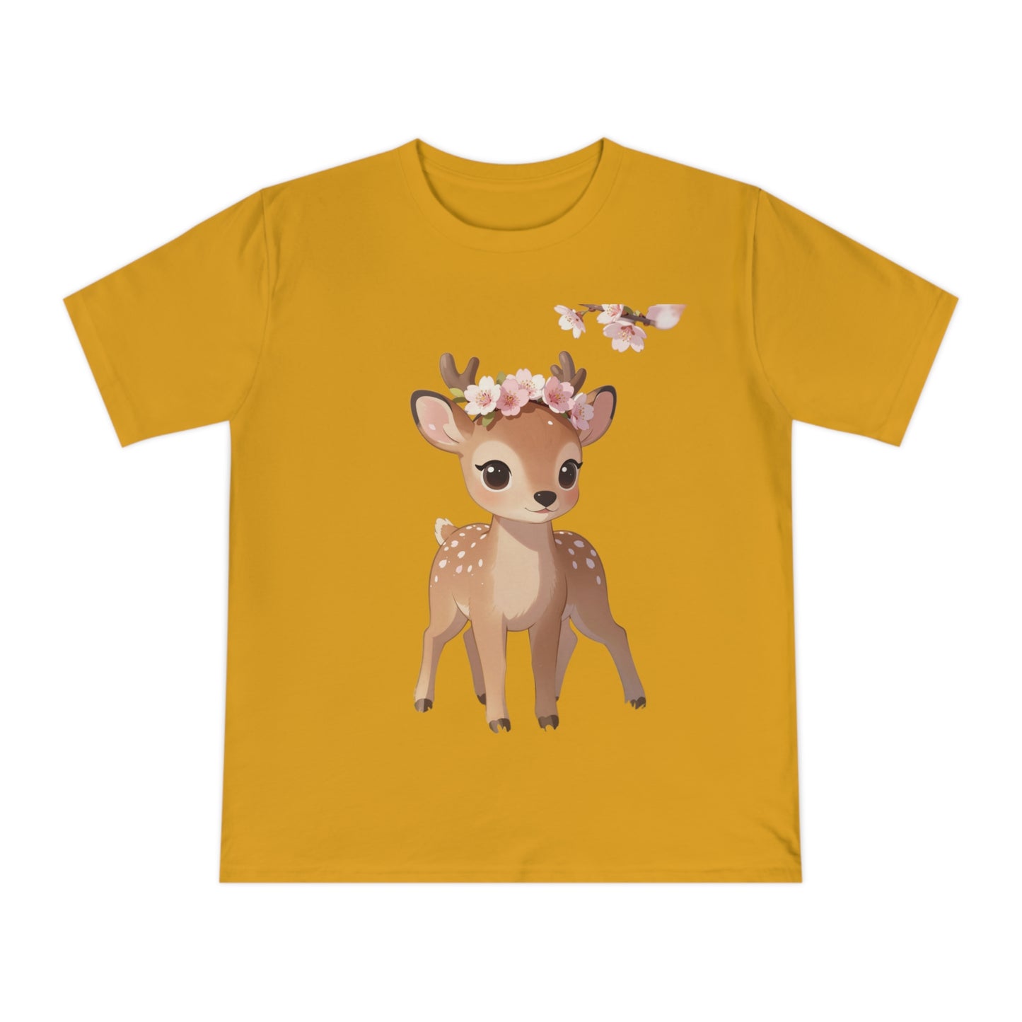 Spring Fawn — Cherry Blossom Crown Tee