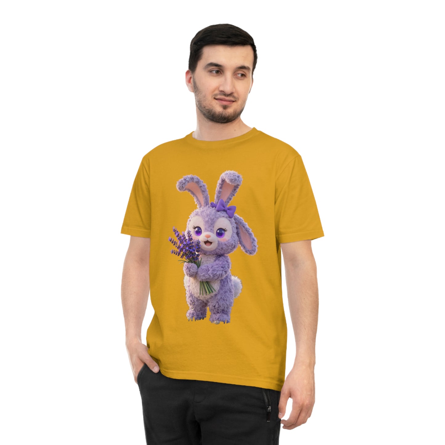 Lavender Dream Bunny — Pastel Flower Field Tee