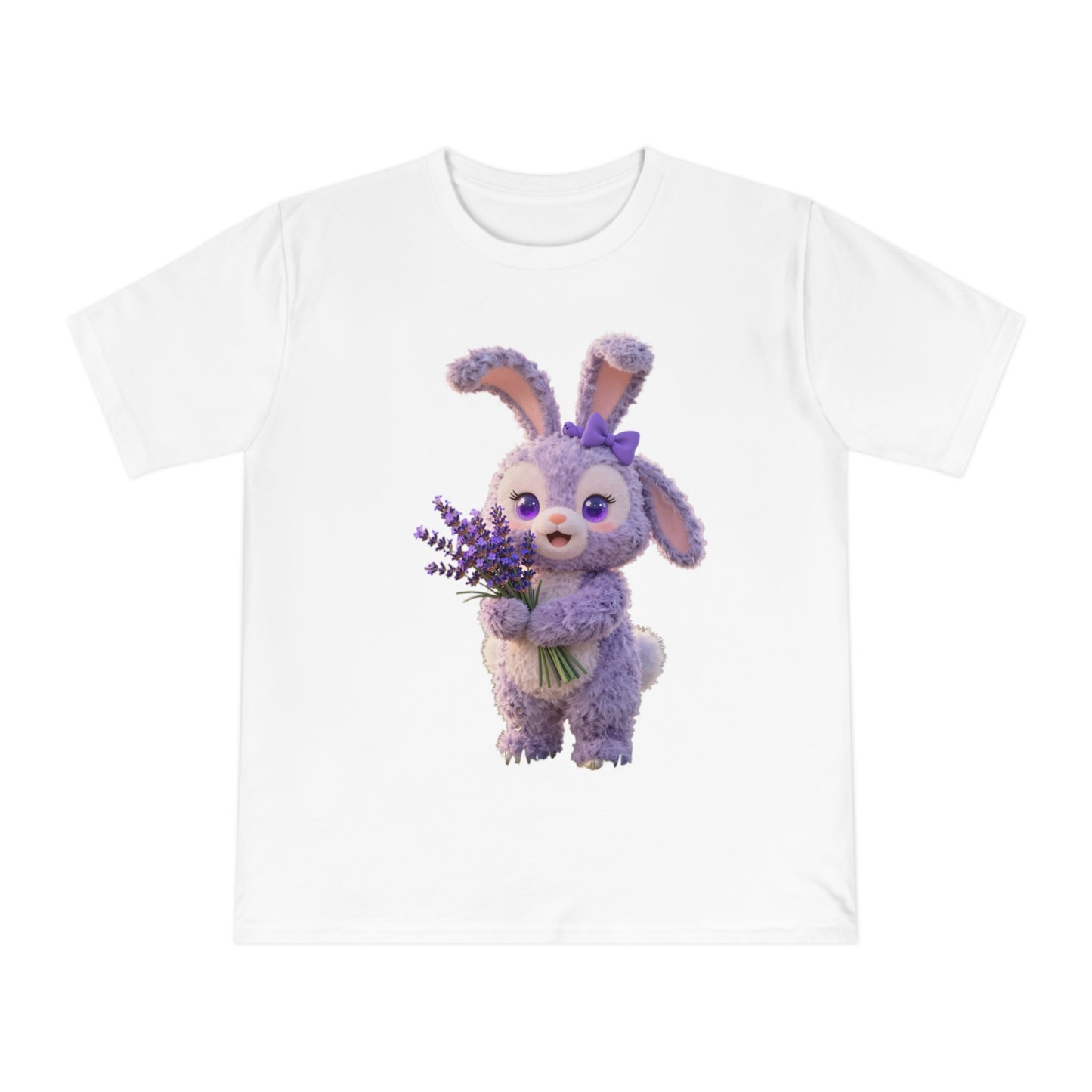Lavender Dream Bunny — Pastel Flower Field Tee