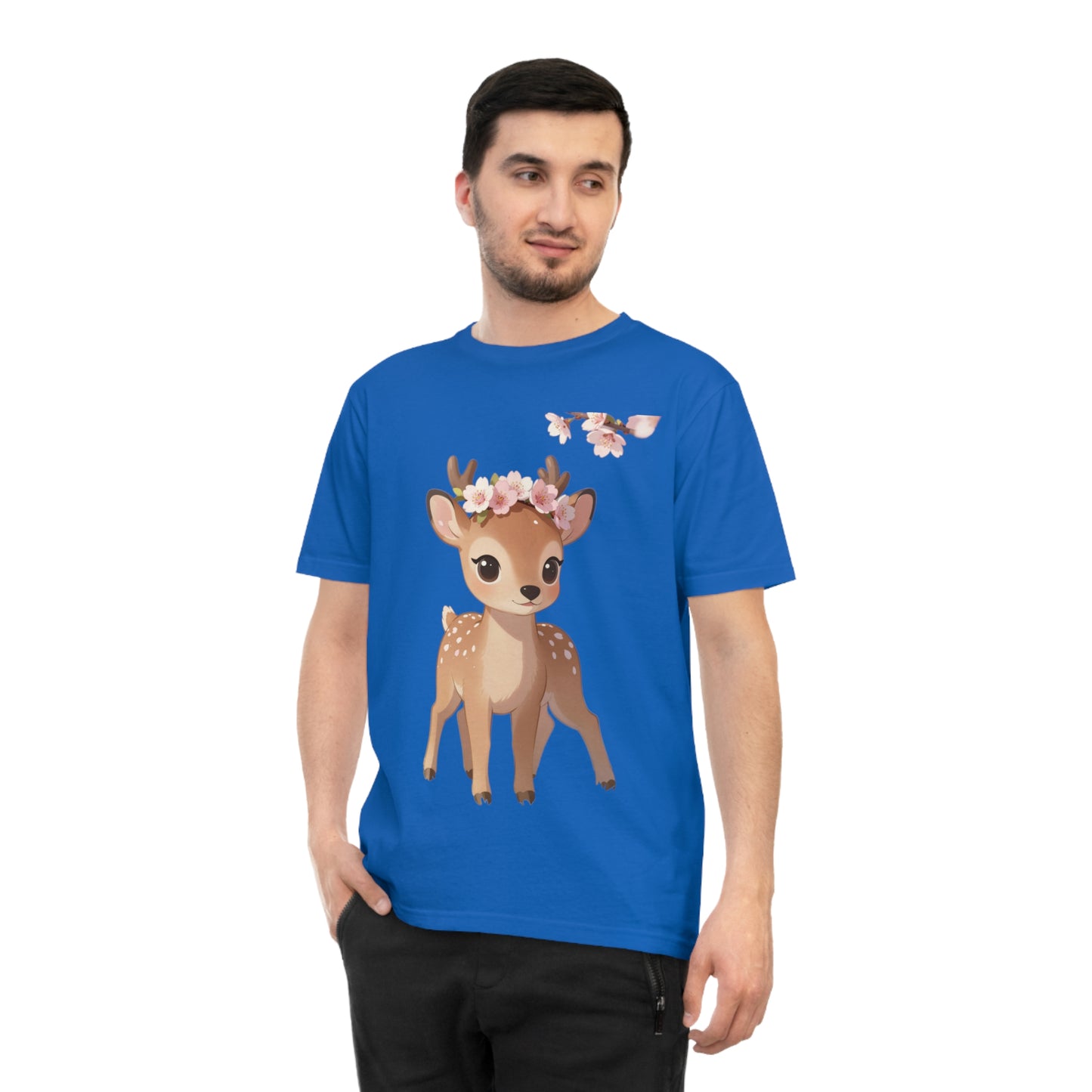 Spring Fawn — Cherry Blossom Crown Tee