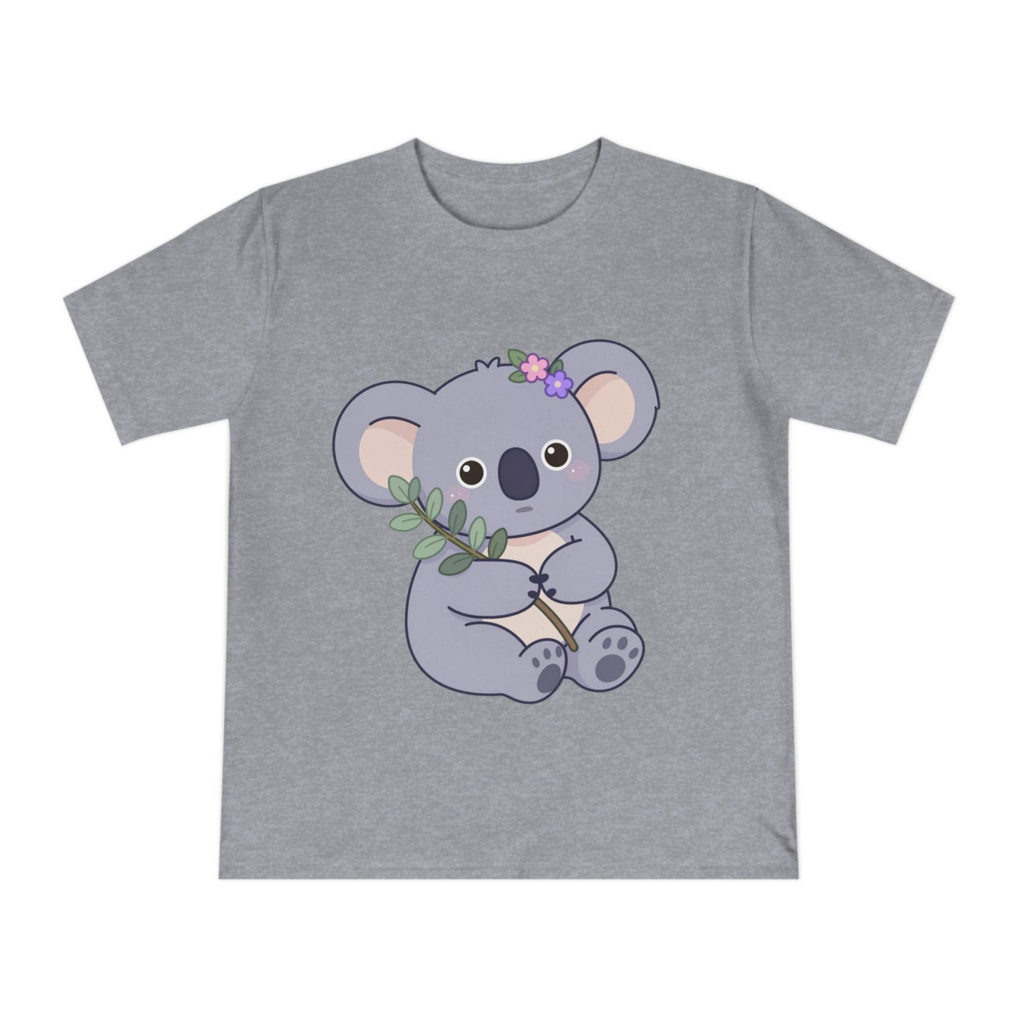 Lavender Koala — Flower Crown Kawaii Eucalyptus Tee