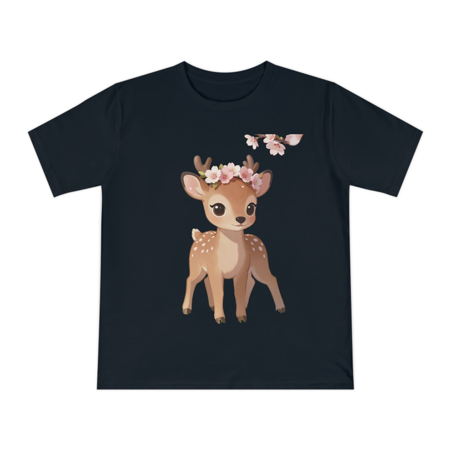Spring Fawn — Cherry Blossom Crown Tee
