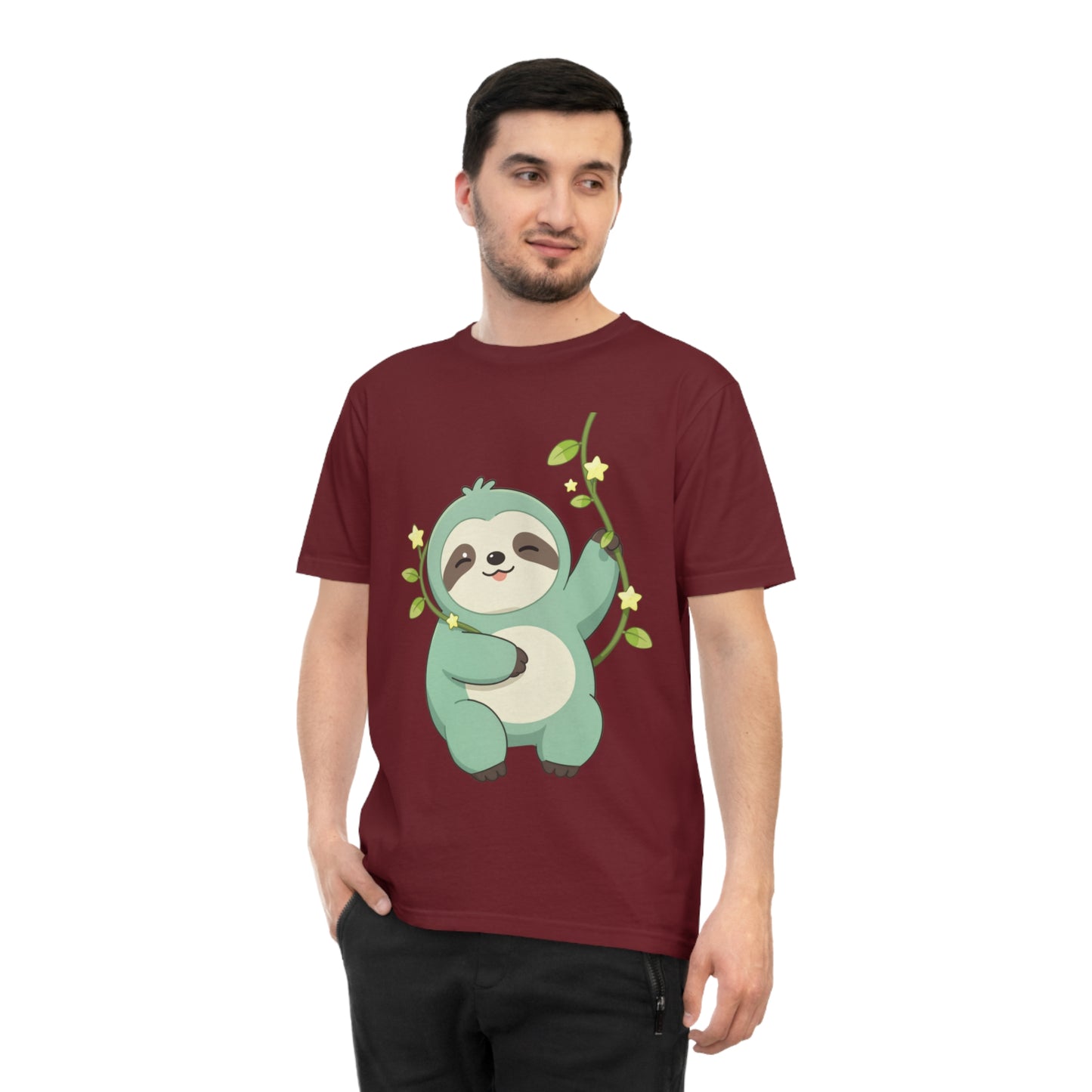 Sleepy Sloth — Dreamy Vine Kawaii Tee