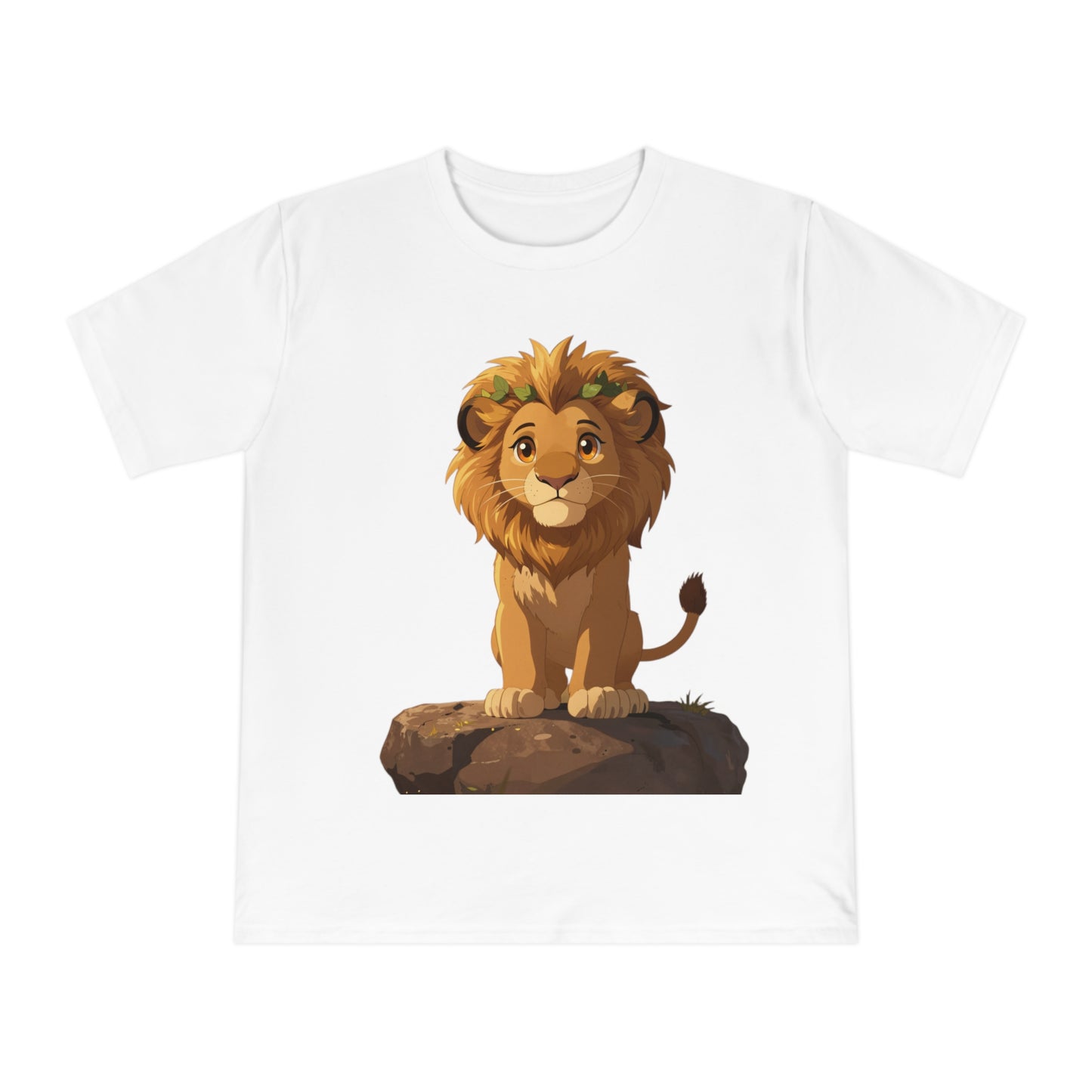 Royal Lion Cub — Savanna Sunset Kawaii Tee