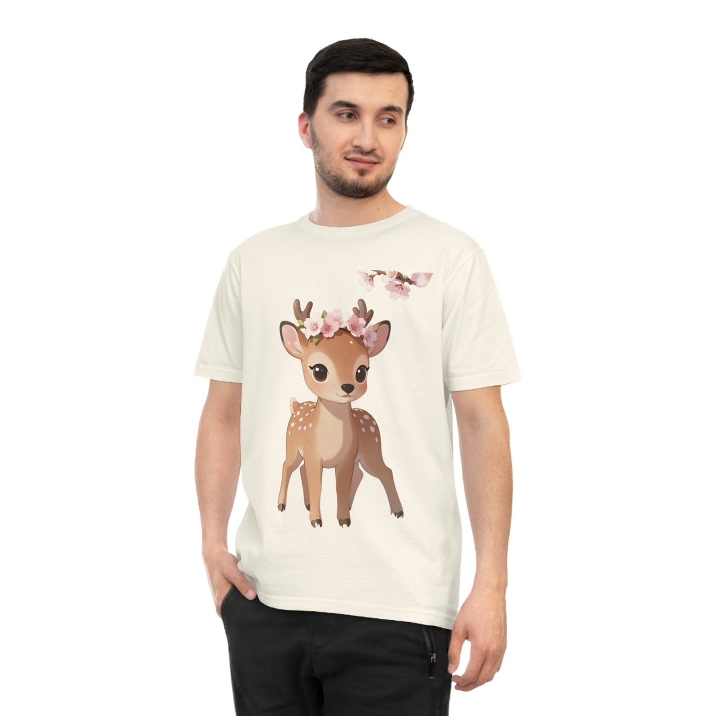 Spring Fawn — Cherry Blossom Crown Tee