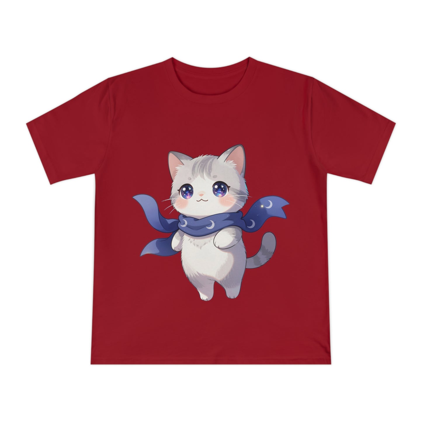 Chibi Galaxy Cat — Kawaii Night Sky Tee