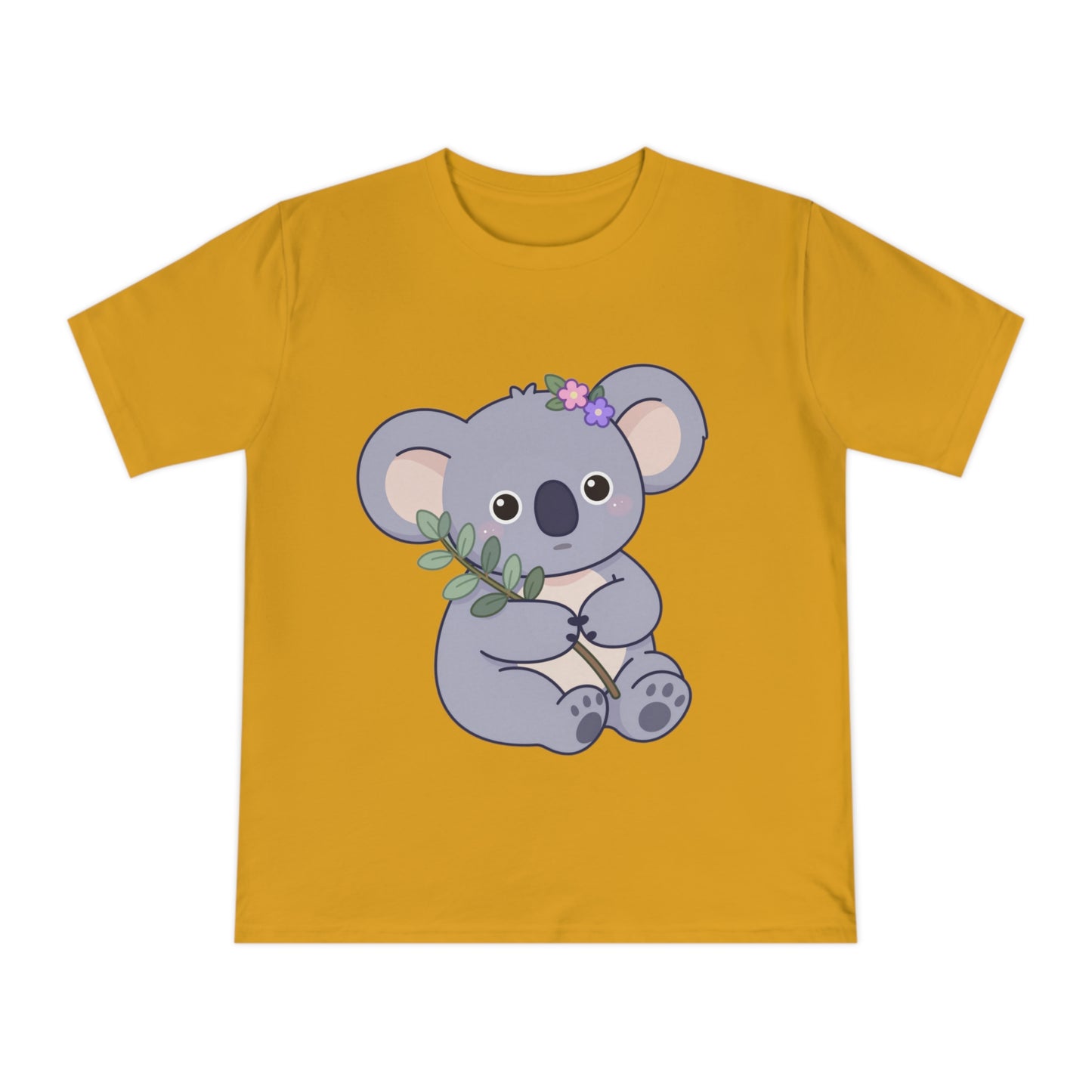 Lavender Koala — Flower Crown Kawaii Eucalyptus Tee