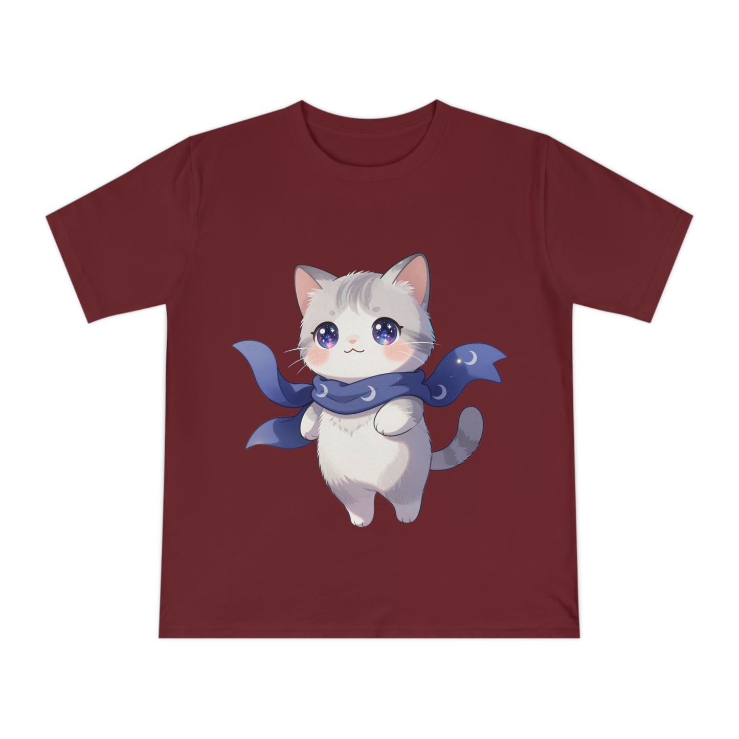 Chibi Galaxy Cat — Kawaii Night Sky Tee