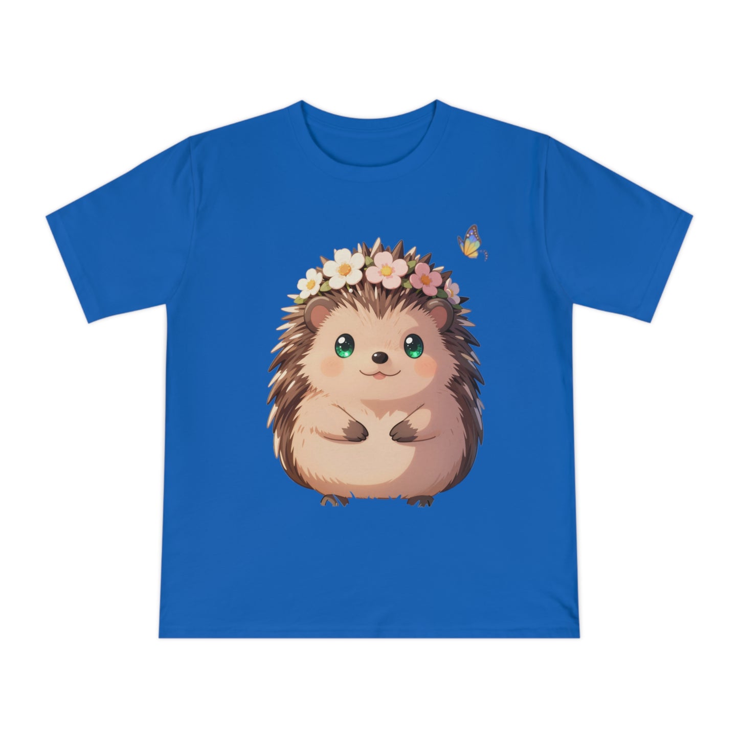 Floral Hedgehog — Blossom Meadow Kawaii Tee