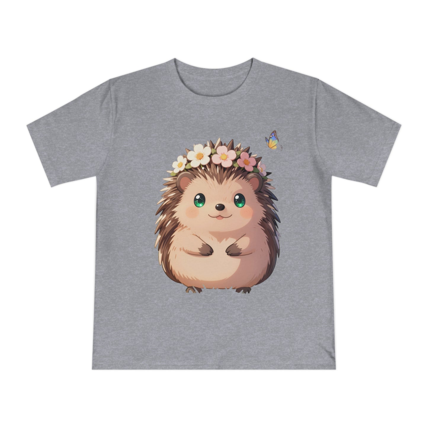 Floral Hedgehog — Blossom Meadow Kawaii Tee