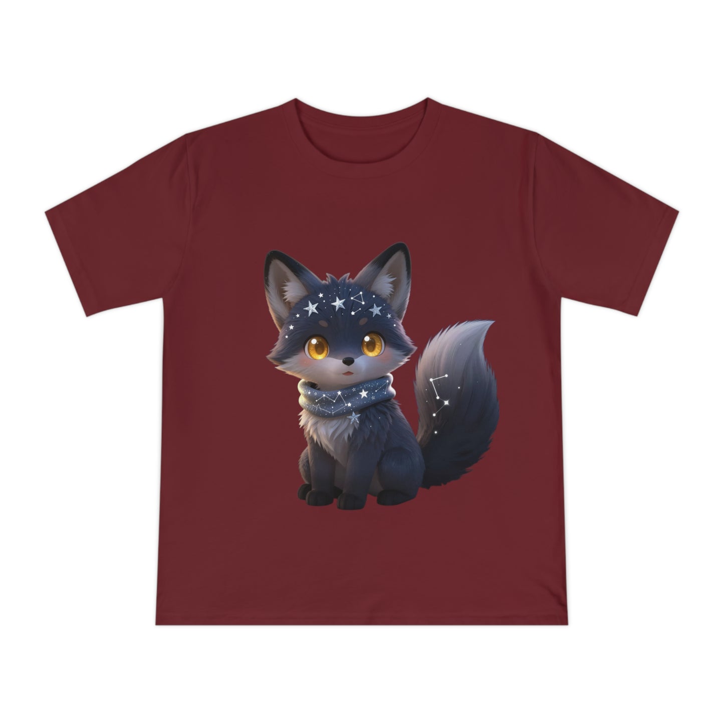 Starry Night Fox — Magical Constellation Kawaii Tee