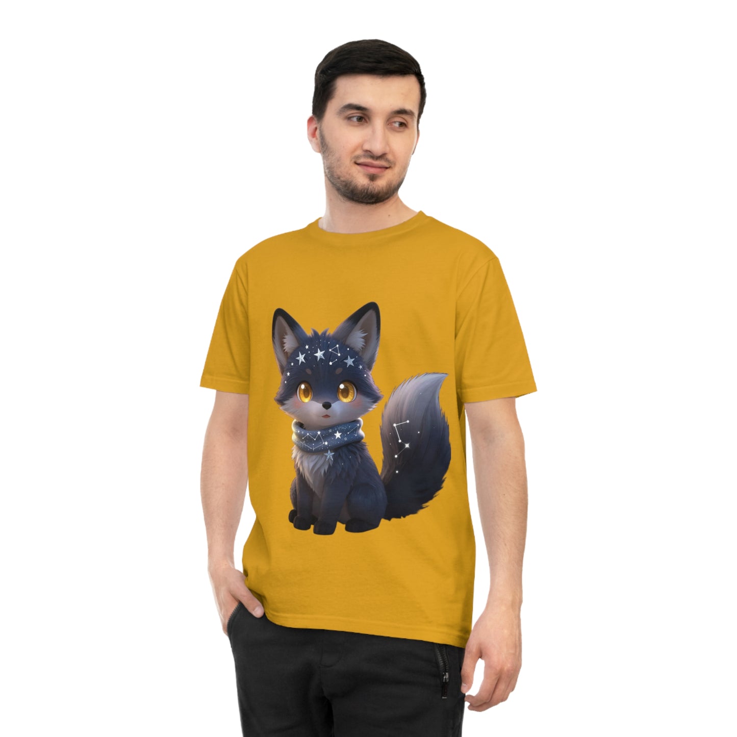 Starry Night Fox — Magical Constellation Kawaii Tee