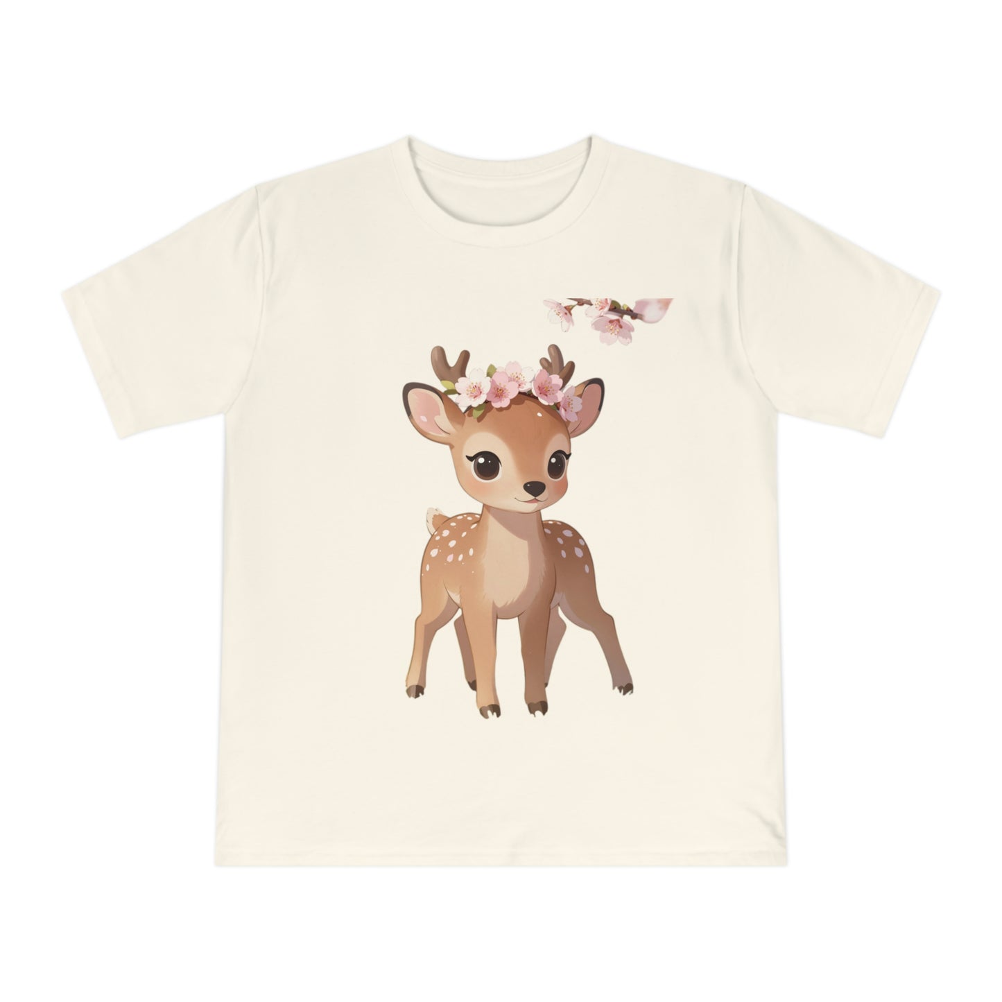 Spring Fawn — Cherry Blossom Crown Tee
