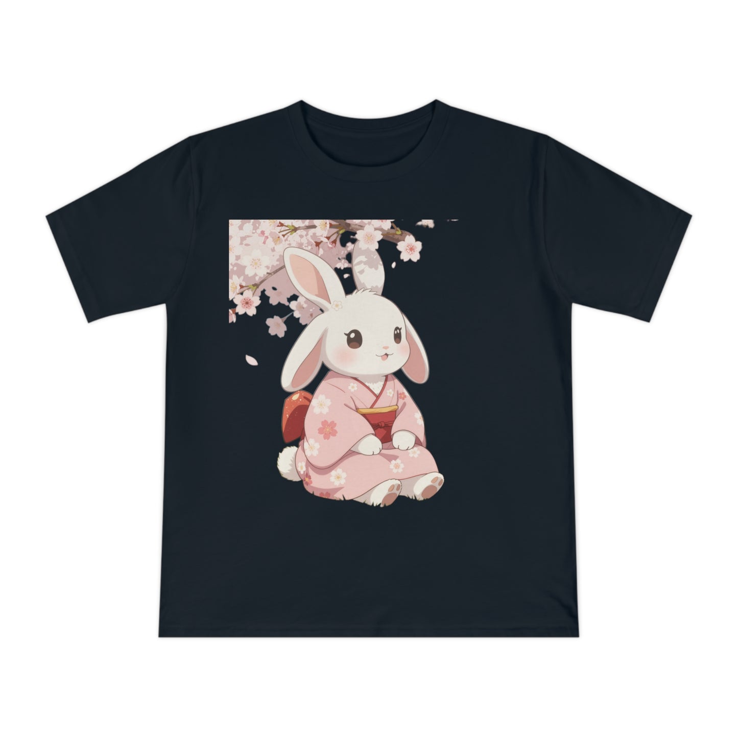Sakura Bunny — Cherry Blossom Anime Haori Kawaii Tee