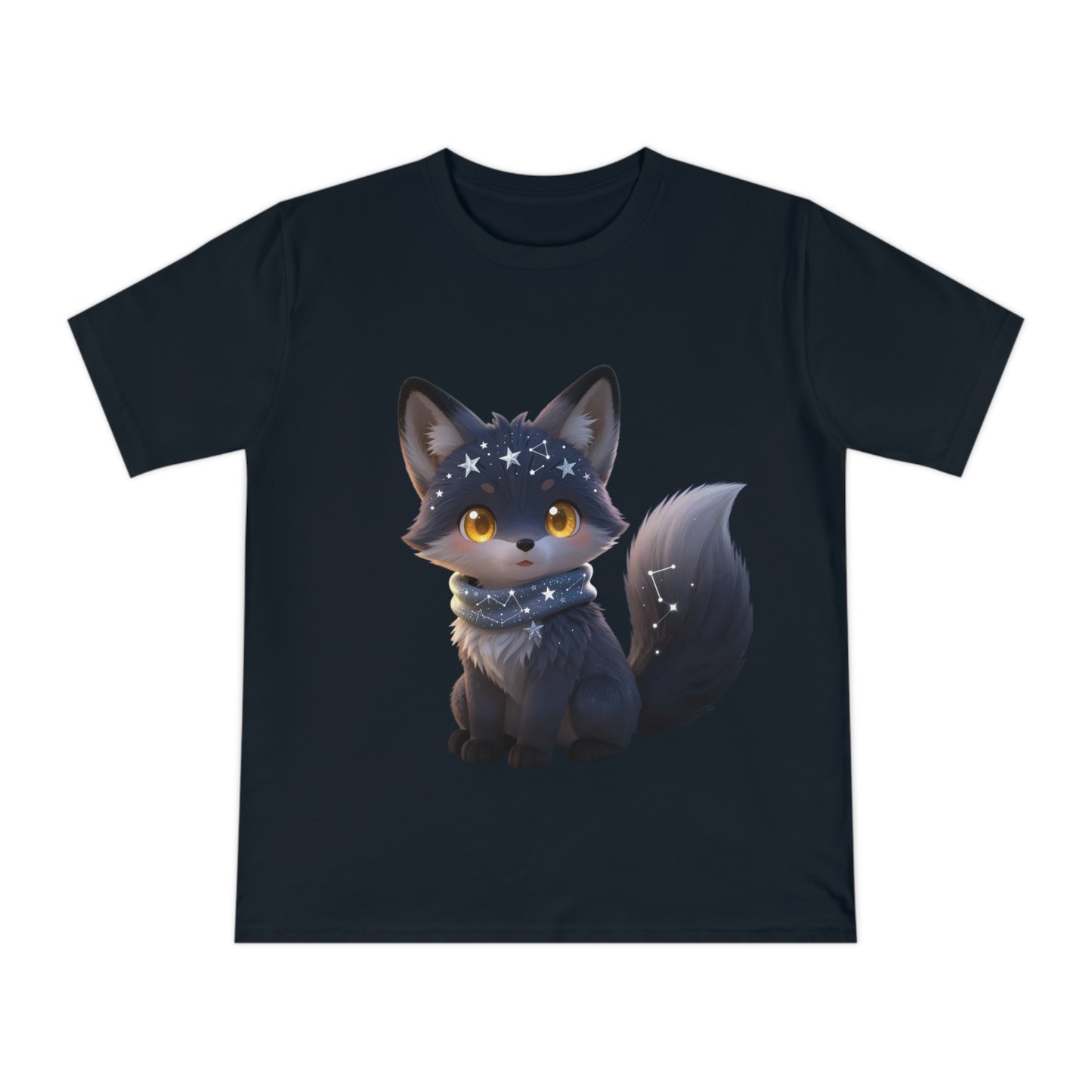 Starry Night Fox — Magical Constellation Kawaii Tee