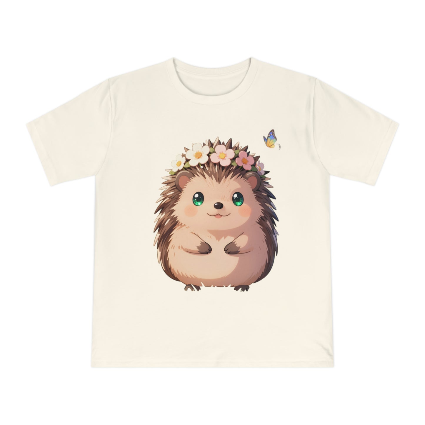 Floral Hedgehog — Blossom Meadow Kawaii Tee