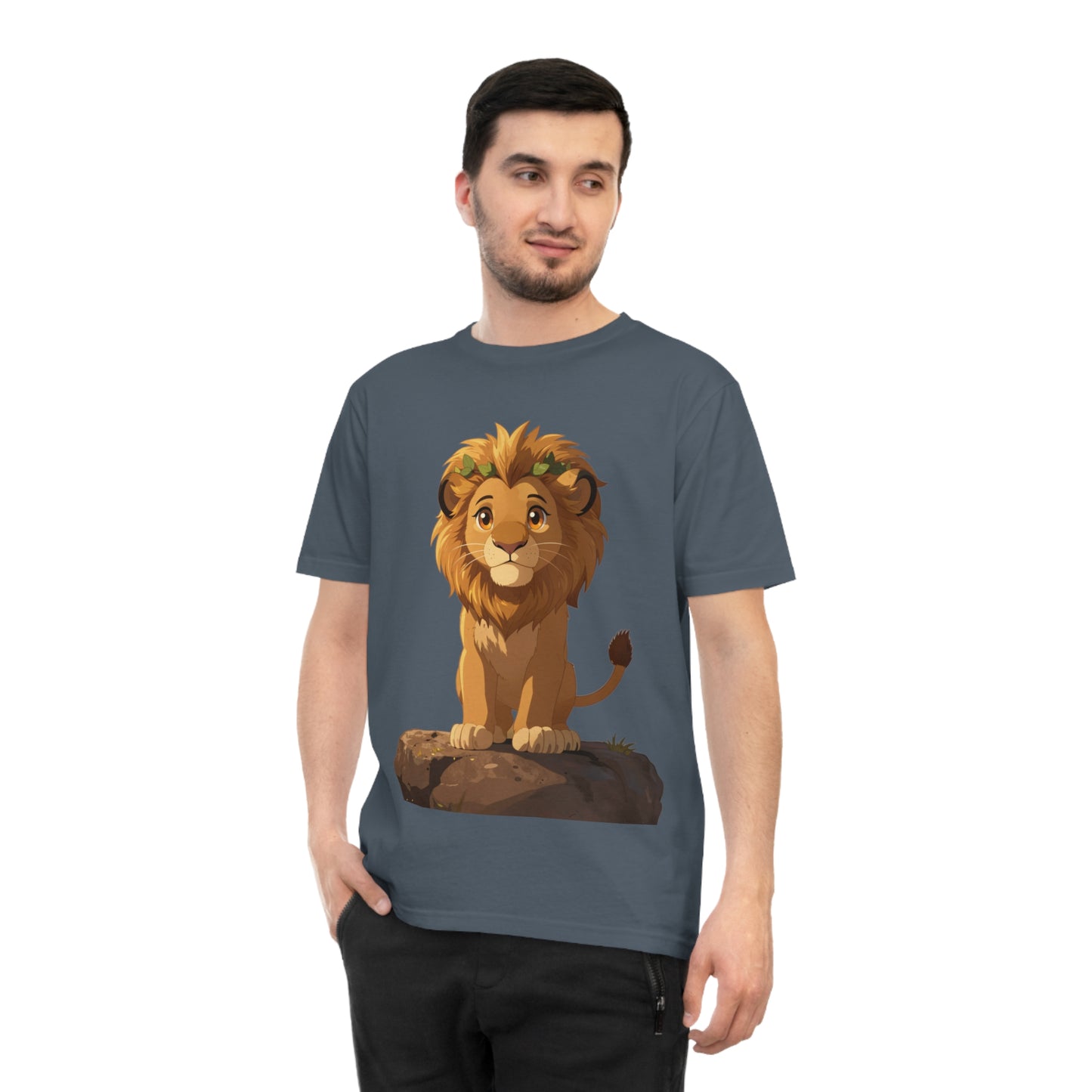 Royal Lion Cub — Savanna Sunset Kawaii Tee