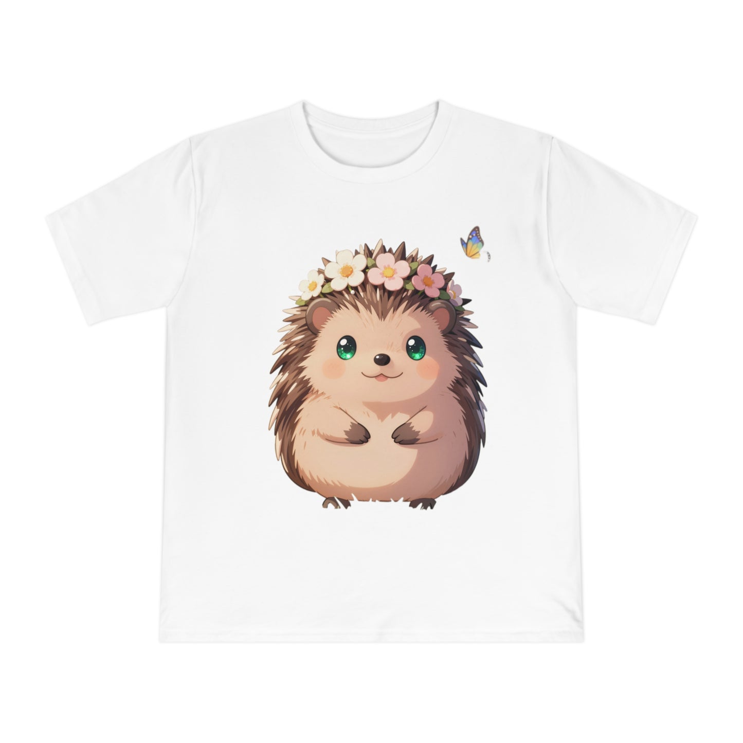 Floral Hedgehog — Blossom Meadow Kawaii Tee