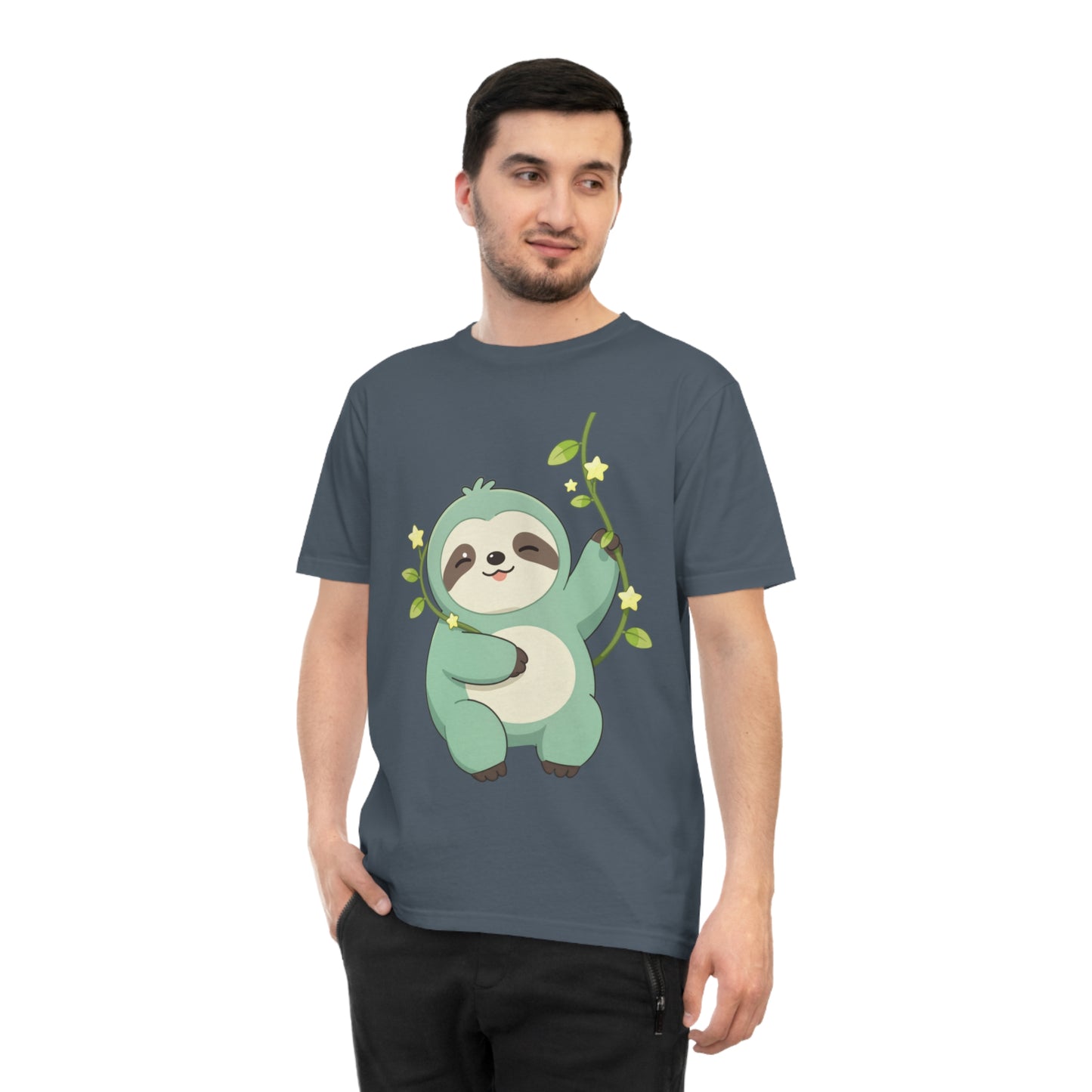 Sleepy Sloth — Dreamy Vine Kawaii Tee