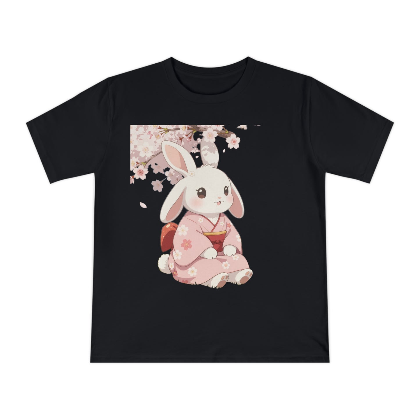 Sakura Bunny — Cherry Blossom Anime Haori Kawaii Tee