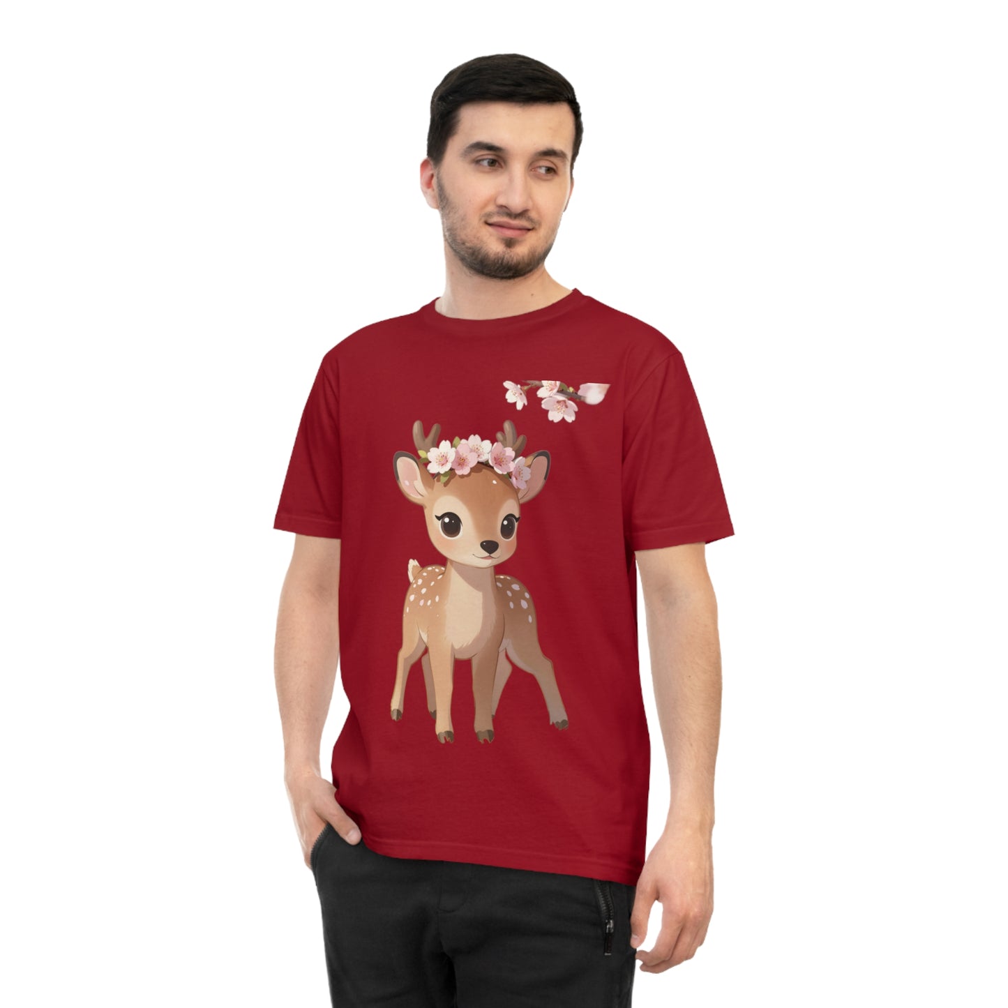 Spring Fawn — Cherry Blossom Crown Tee