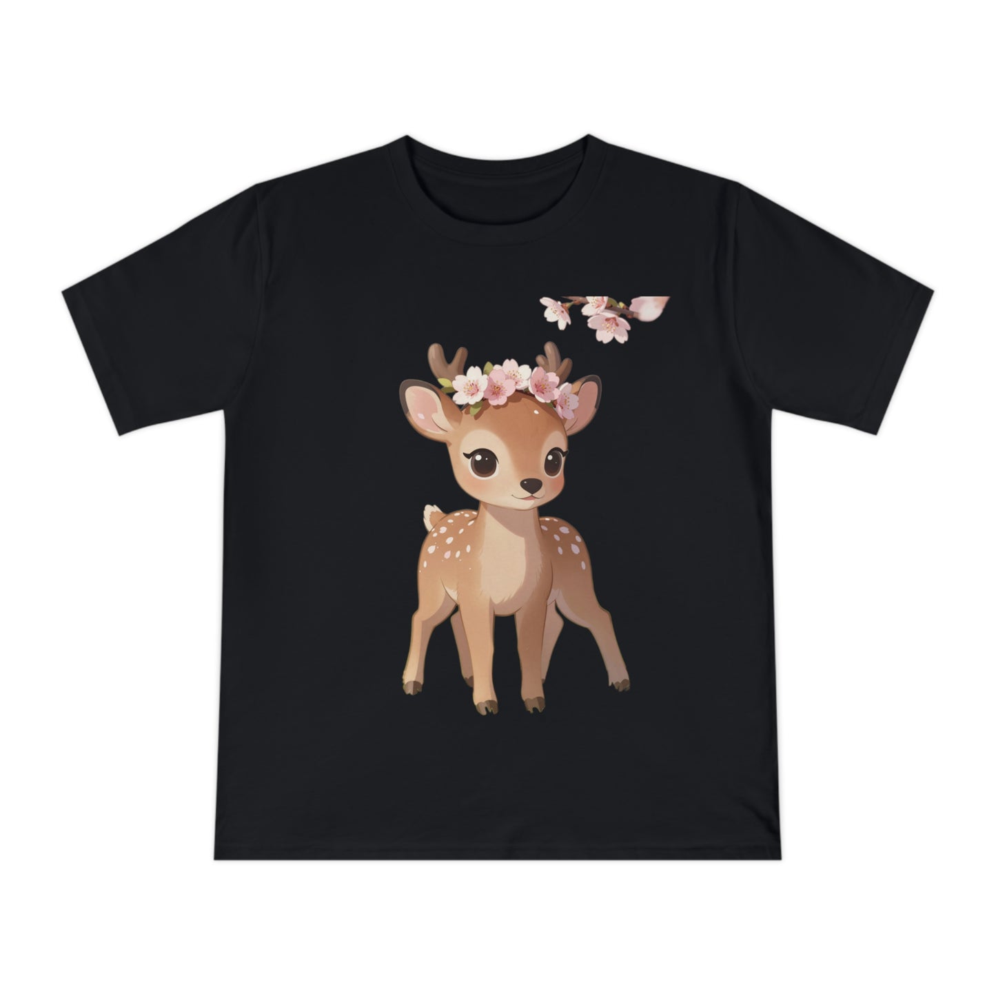 Spring Fawn — Cherry Blossom Crown Tee