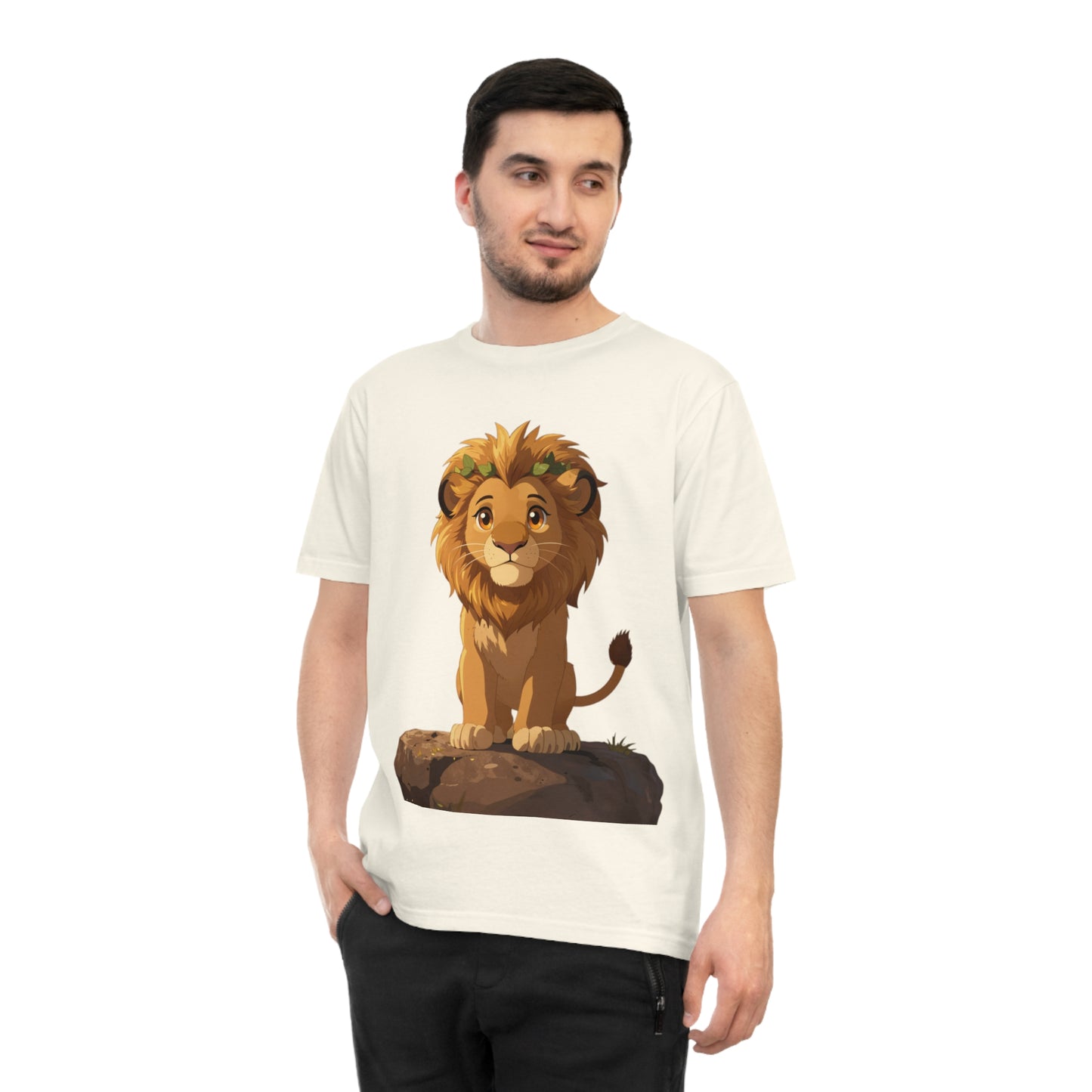 Royal Lion Cub — Savanna Sunset Kawaii Tee
