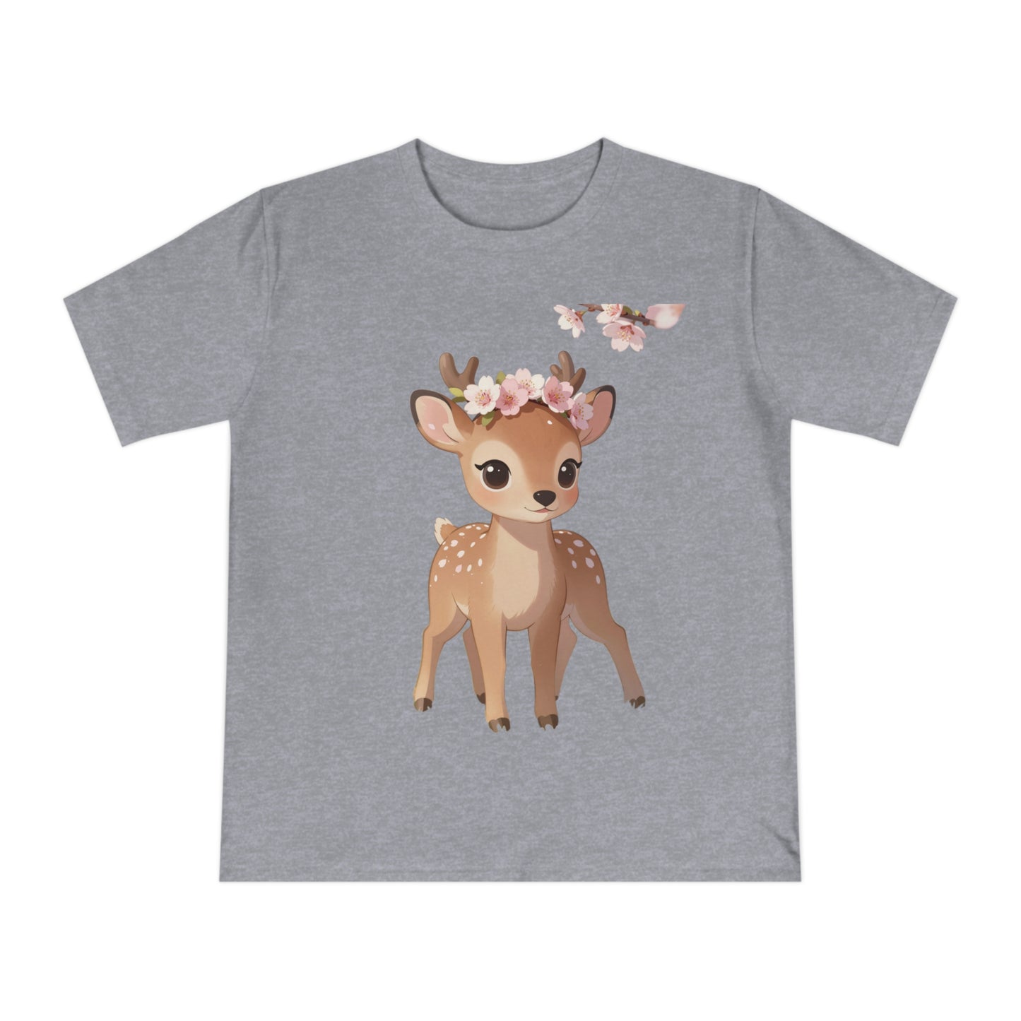 Spring Fawn — Cherry Blossom Crown Tee