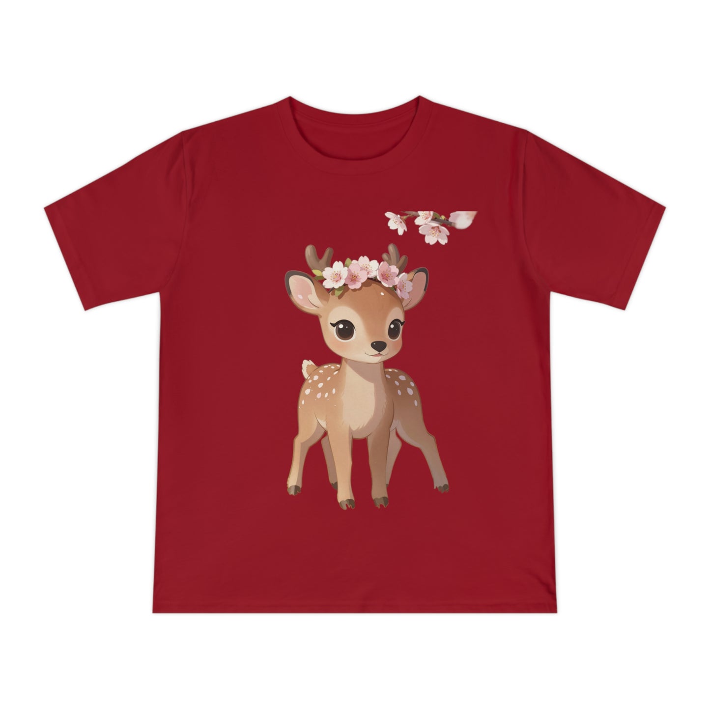 Spring Fawn — Cherry Blossom Crown Tee