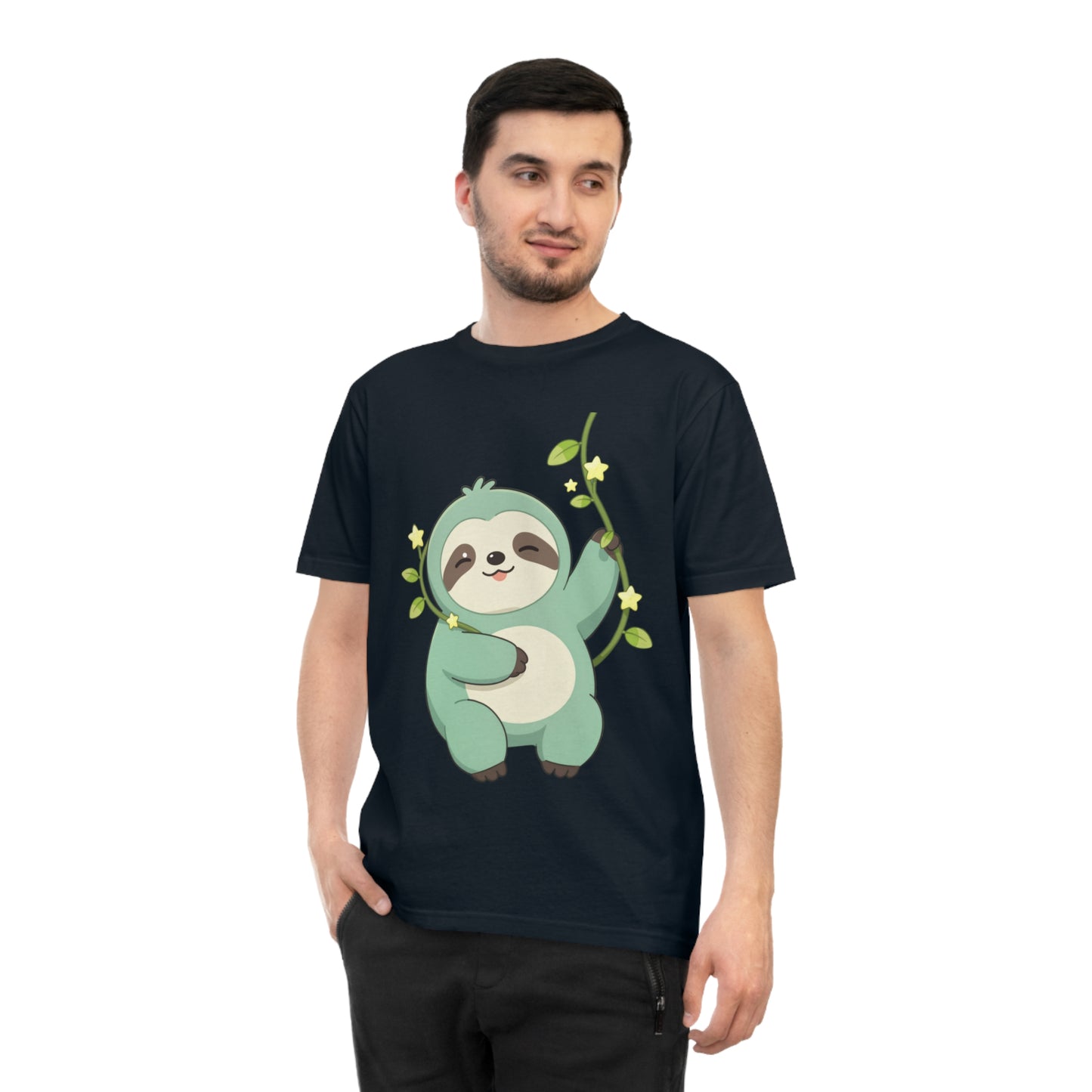 Sleepy Sloth — Dreamy Vine Kawaii Tee