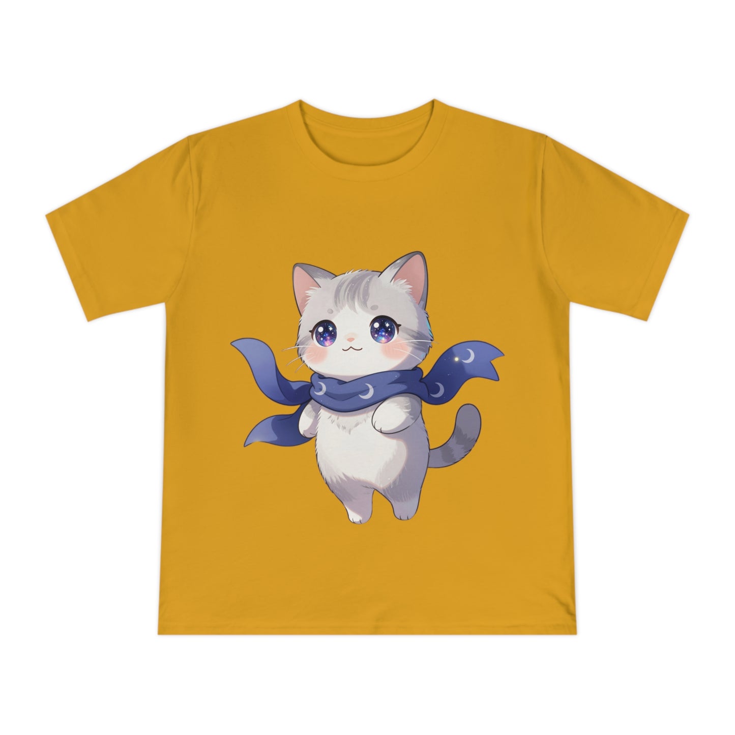 Chibi Galaxy Cat — Kawaii Night Sky Tee
