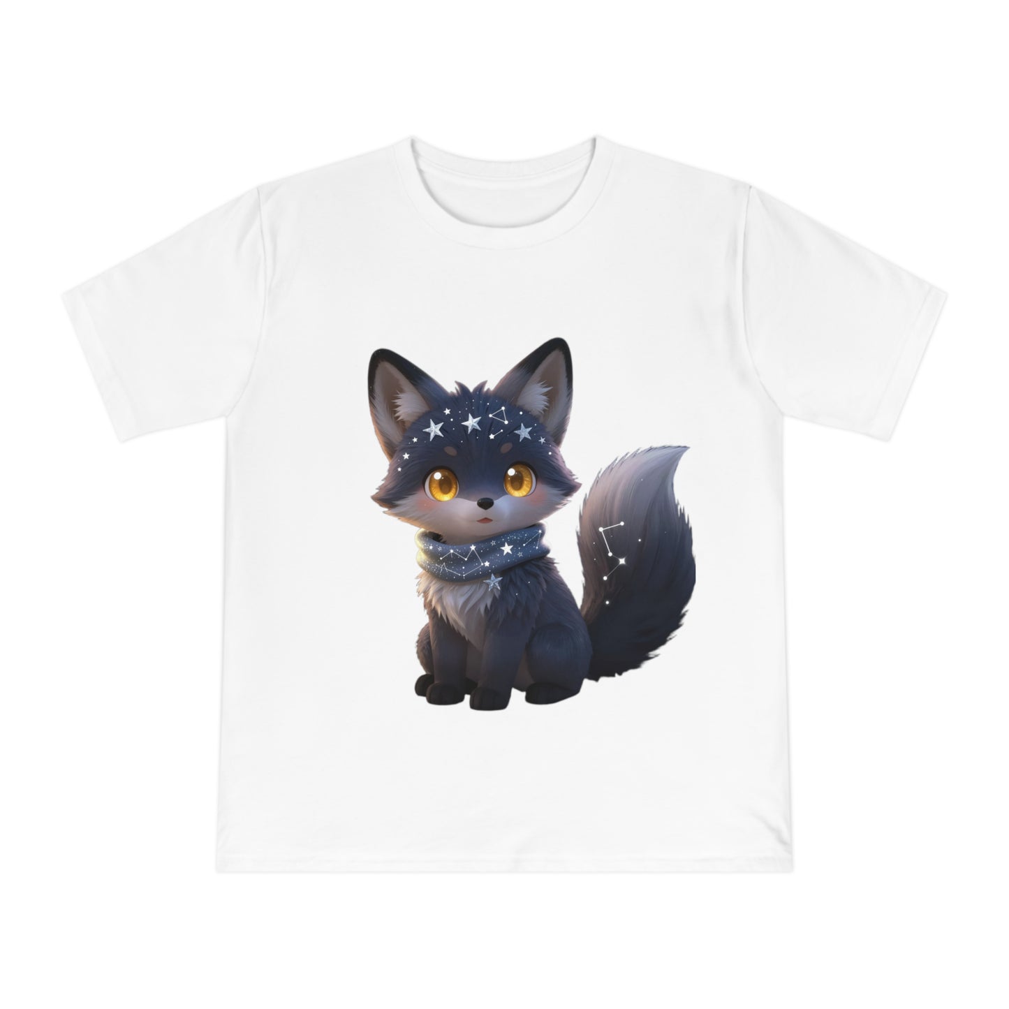 Starry Night Fox — Magical Constellation Kawaii Tee