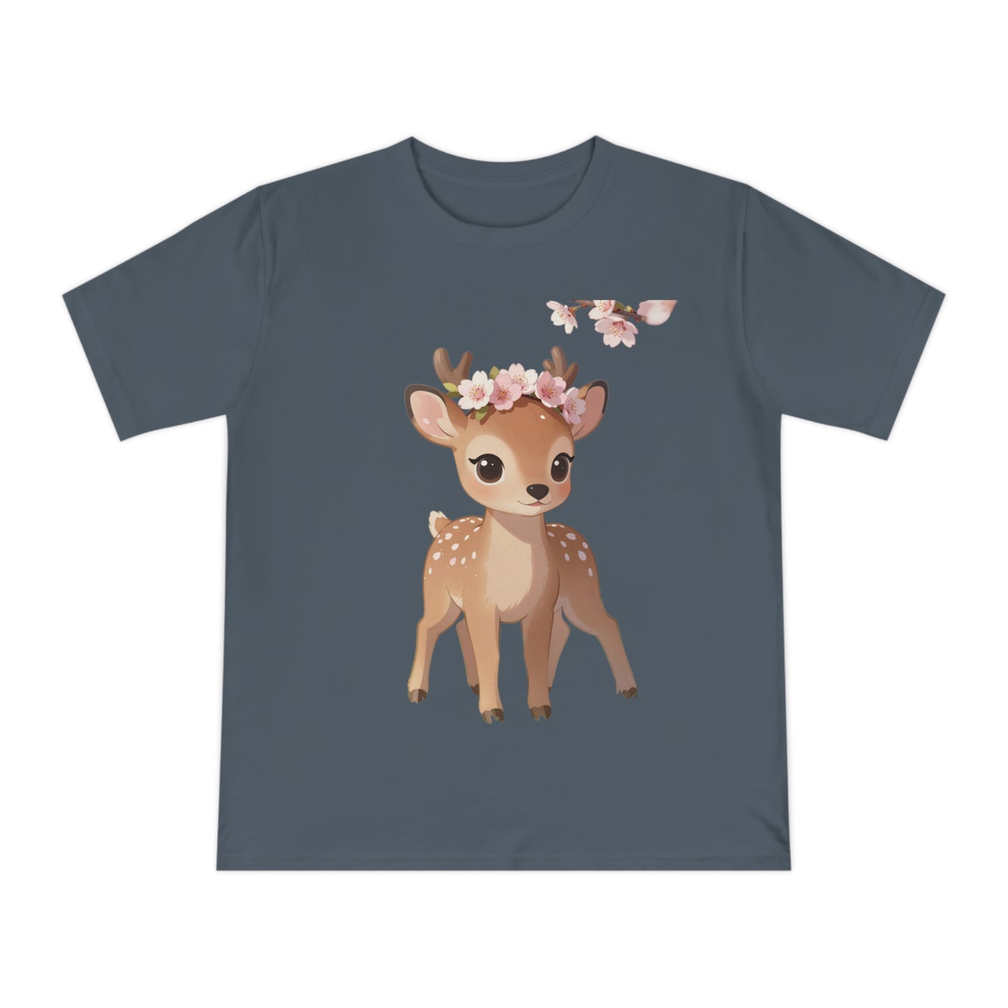 Spring Fawn — Cherry Blossom Crown Tee