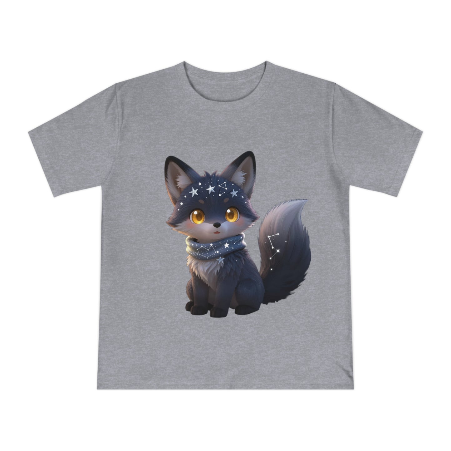 Starry Night Fox — Magical Constellation Kawaii Tee