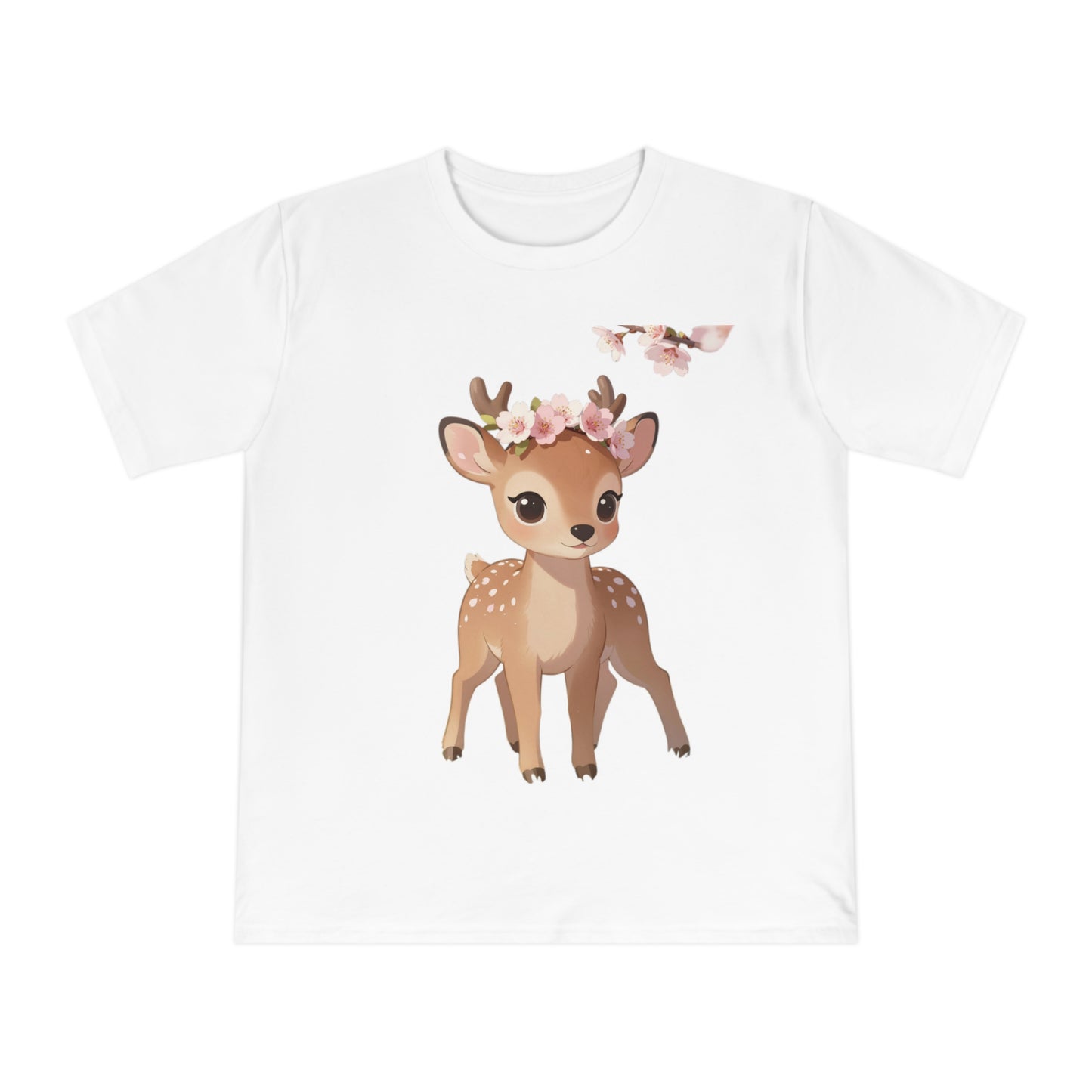 Spring Fawn — Cherry Blossom Crown Tee
