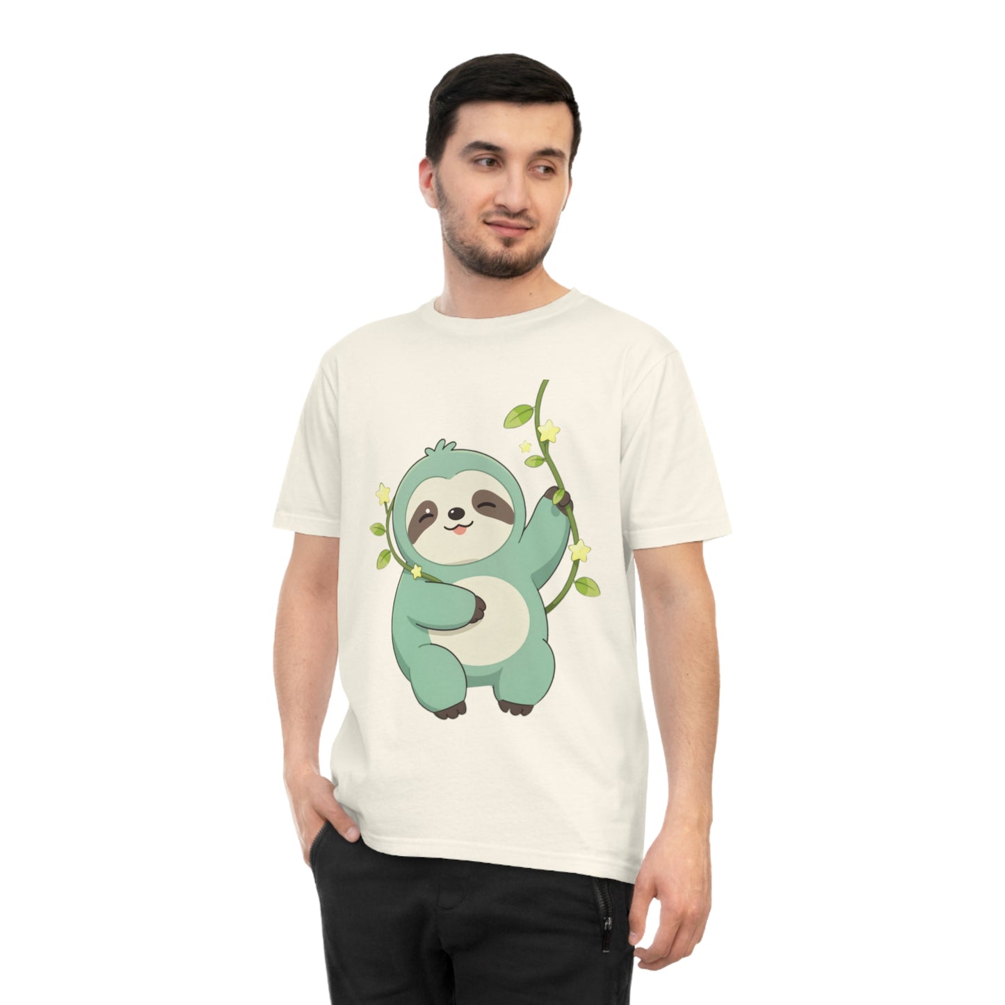 Sleepy Sloth — Dreamy Vine Kawaii Tee