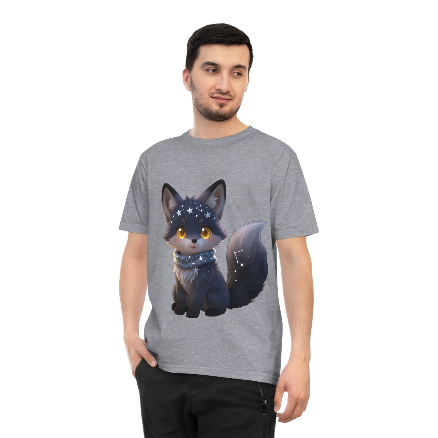 Starry Night Fox — Magical Constellation Kawaii Tee