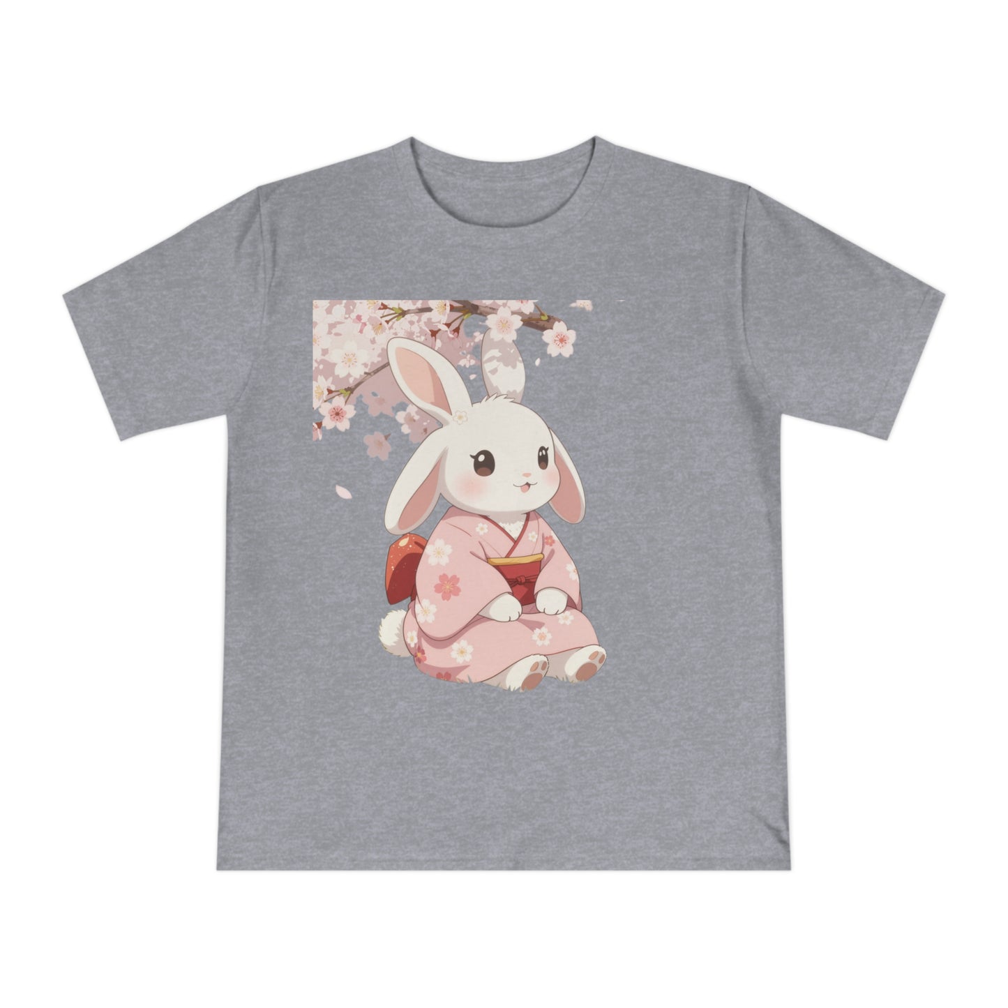 Sakura Bunny — Cherry Blossom Anime Haori Kawaii Tee
